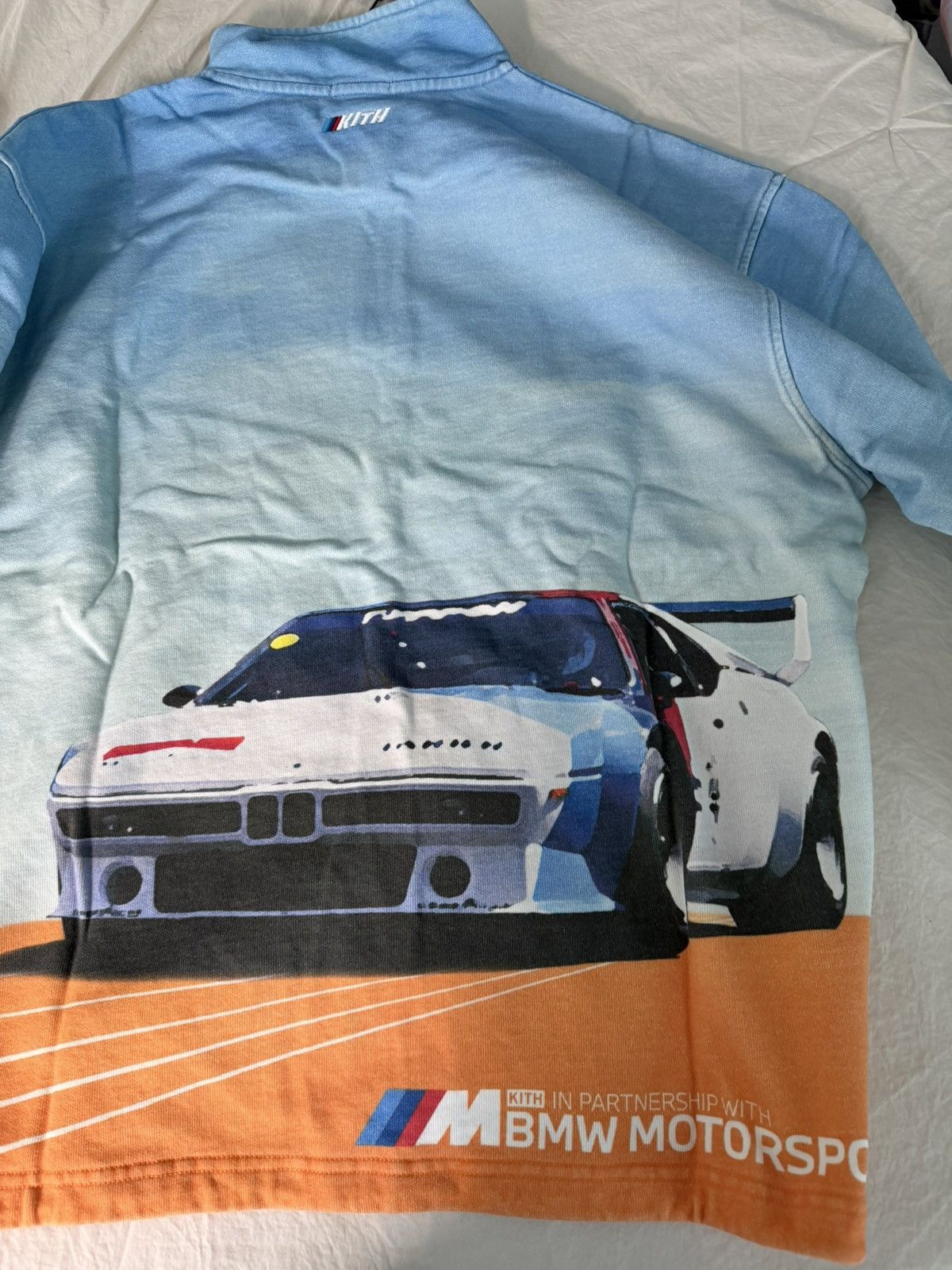 BMW × Kith Kith X BMW Retro Vintage Quarter Zip Size US L / EU 52-54 / 3 - 12 Thumbnail