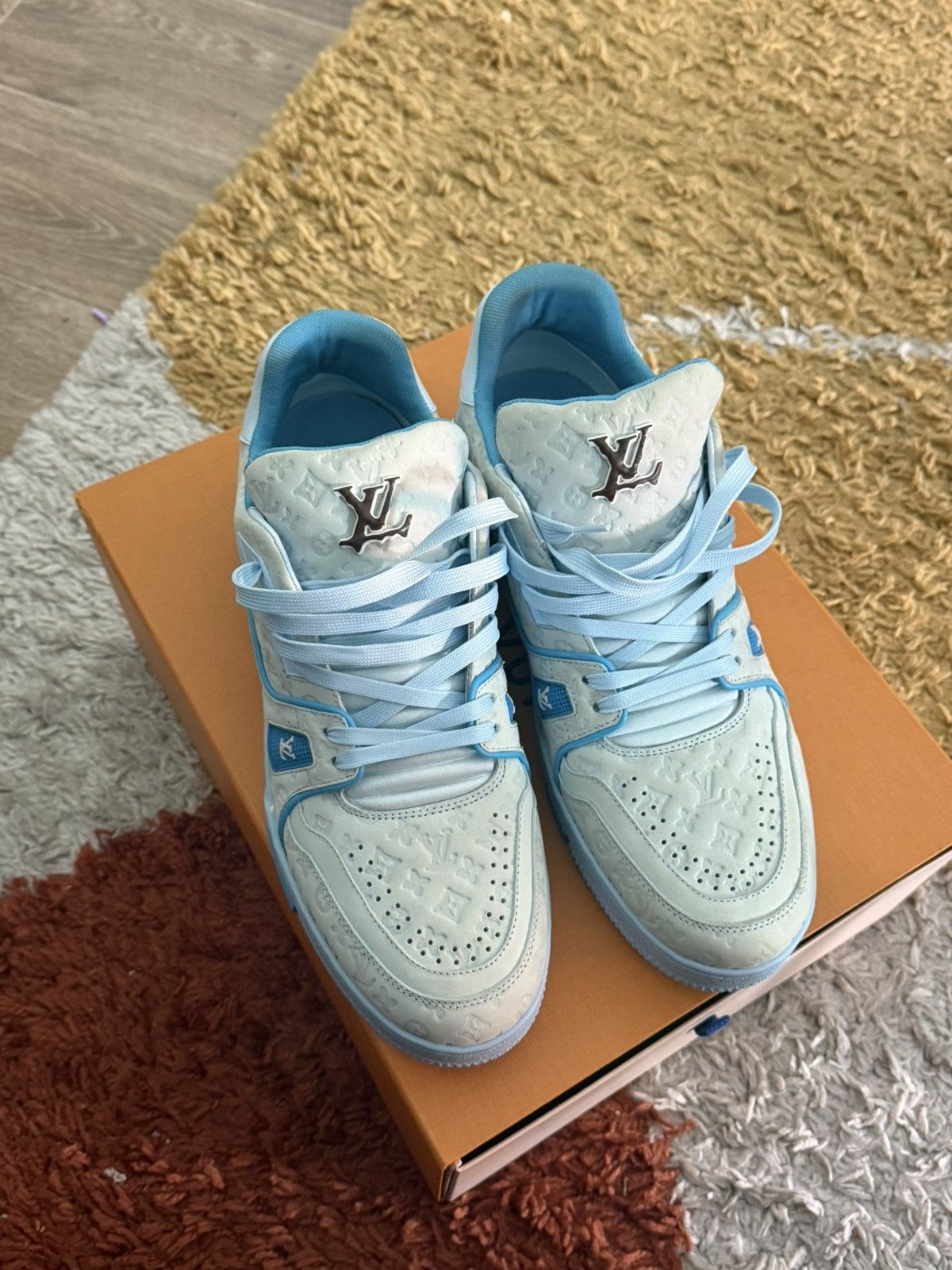 Louis Vuitton × Tyler The Creator Louis Vuitton x Tyler the creator lv trainer Size US 11 / EU 44 - 2 Thumbnail