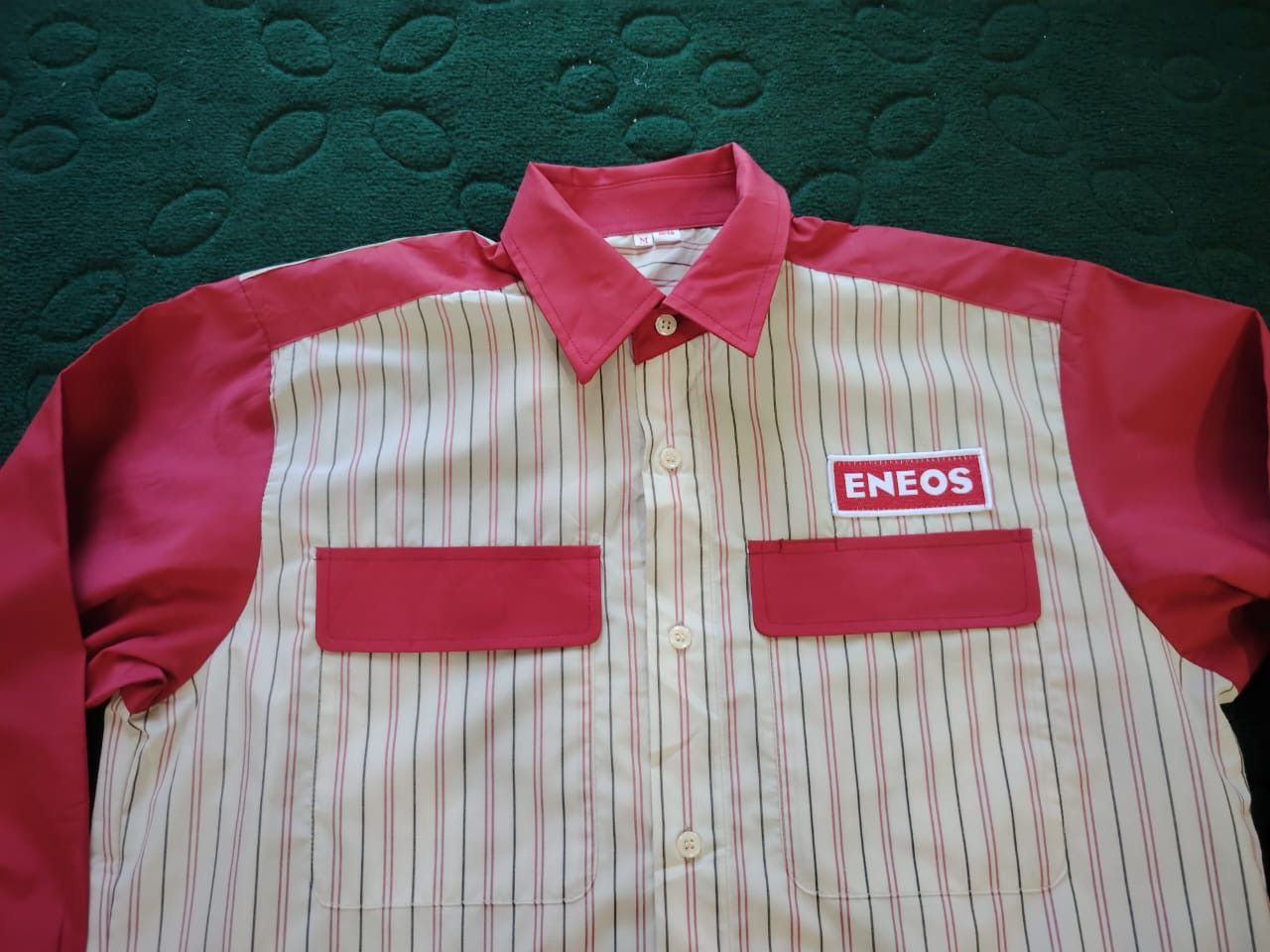 Japanese Brand Vintage Eneos Gas Station Tshirt Initial D Japanese Movie Size US M / EU 48-50 / 2 - 2 Thumbnail
