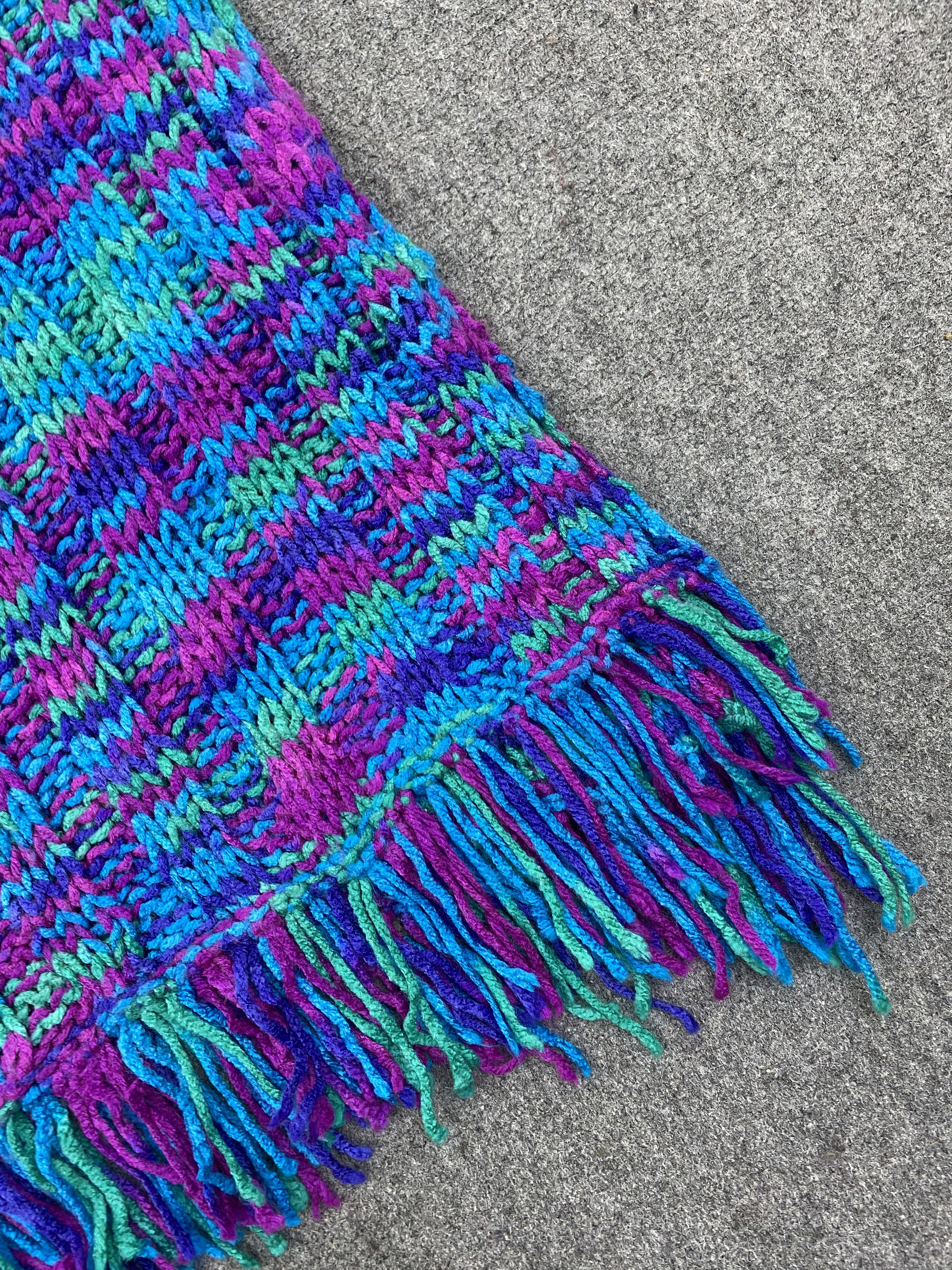 Homespun Knitwear Japanese Brand Knitted Scarf / Muffler / Neckwear SC0276 Size ONE SIZE - 4 Thumbnail