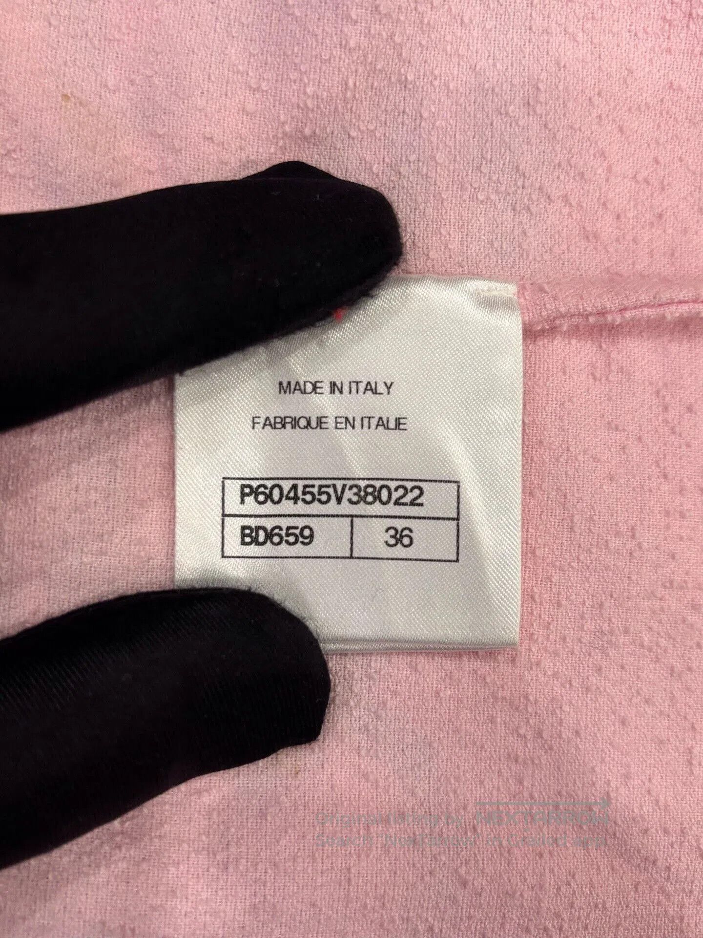 Chanel Chanel Cruise Collection Pink Short Sleeve Tee. Size XS / US 0-2 / IT 36-38 - 6 Thumbnail
