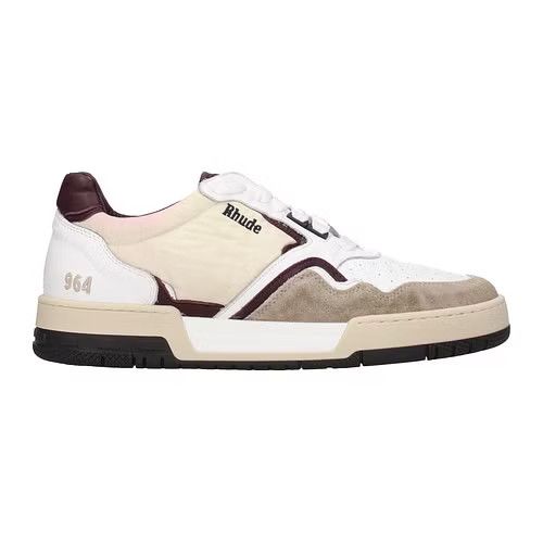 image of Rhude Ob1O1E0424 Low Top Sneakers In Multicolor, Men's (Size 7)