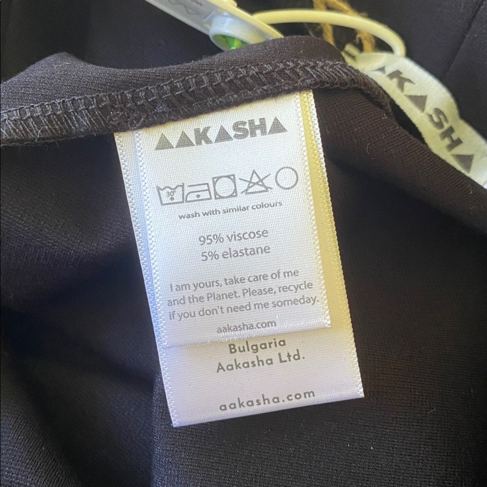 Handmade Black Leather Moto Leggings Size 29" - 5 Thumbnail