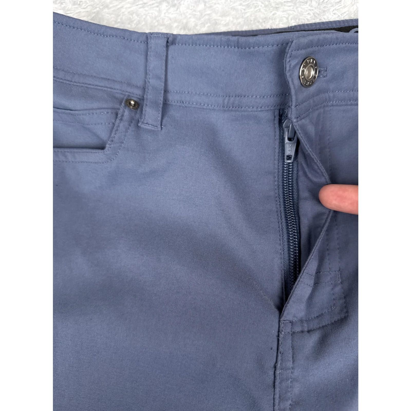 Vintage Gerry Pants Mens 32x32 Blue Nylon Stretch Hiking Walking Outdoor Travel Casual Pants Size US 32 / EU 48 - 6 Thumbnail