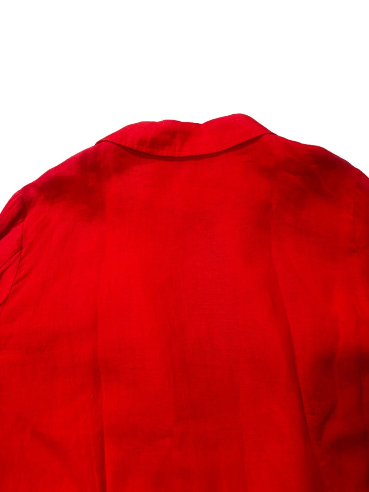 Coldwater Creek Women’s red linen jacket.wj0313 Size M / US 6-8 / IT 42-44 - 9 Thumbnail