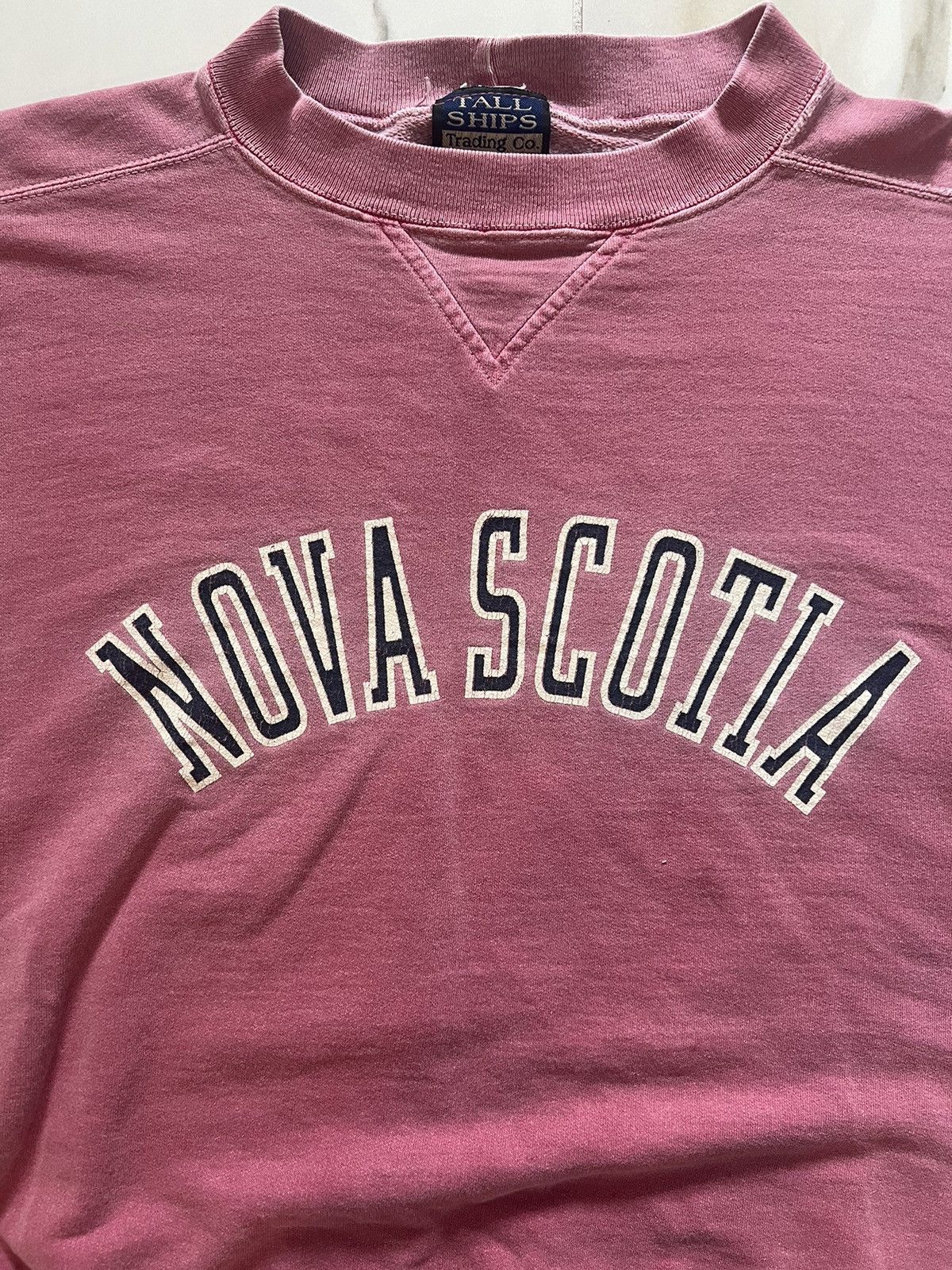 Vintage 90s Vintage Faded Nova Scotia Crewneck Size US L / EU 52-54 / 3 - 3 Thumbnail