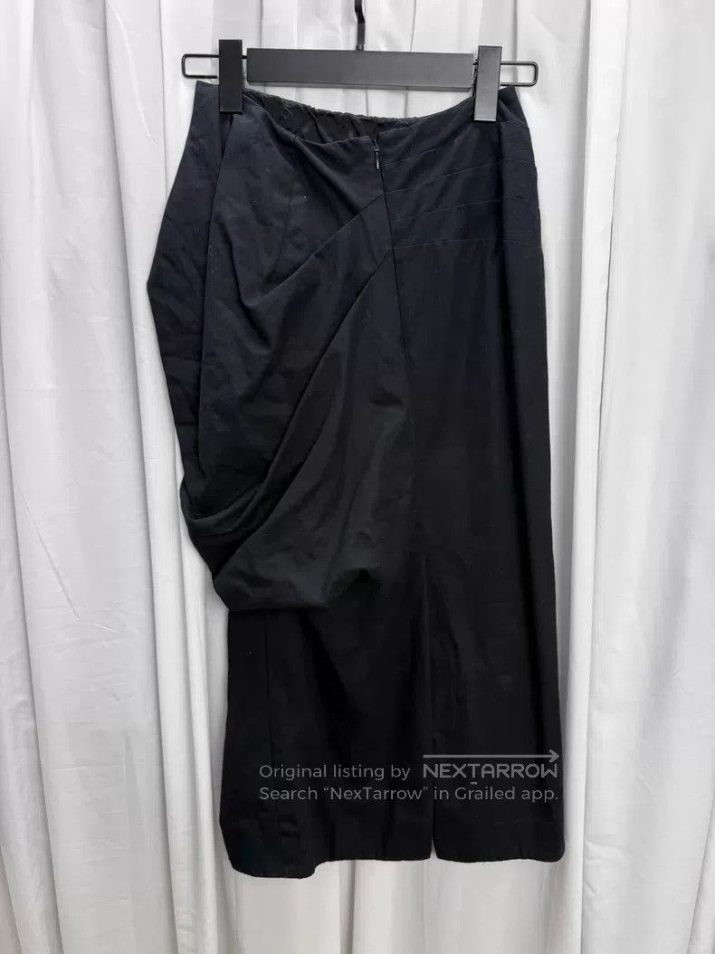 Dries Van Noten Dries Van Noten asymmetric pleated midi skirt| Size 42" / US 20 - 4 Thumbnail