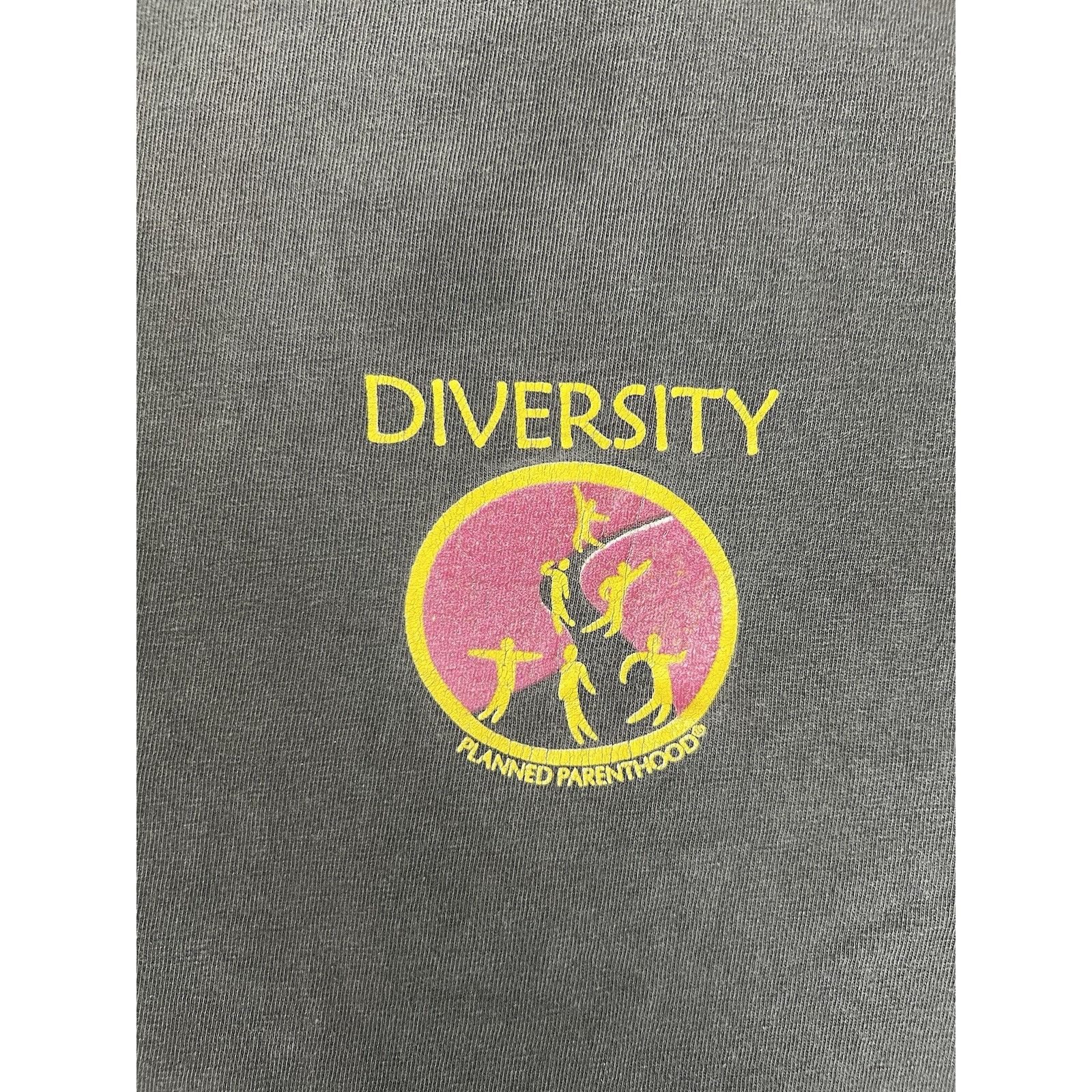 Vintage Vintage Planned Parenthood T-Shirt Size Large “Diversity” Pr Size US L / EU 52-54 / 3 - 3 Thumbnail