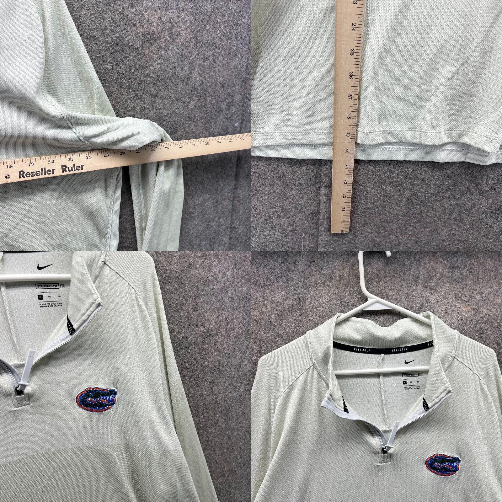 Nike Nike Pullover Sweatshirt 1/4 Zip Mens XL Gray Dri-Fit Logo Football Nike Sportswear Size US XL / EU 56 / 4 - 8 Thumbnail