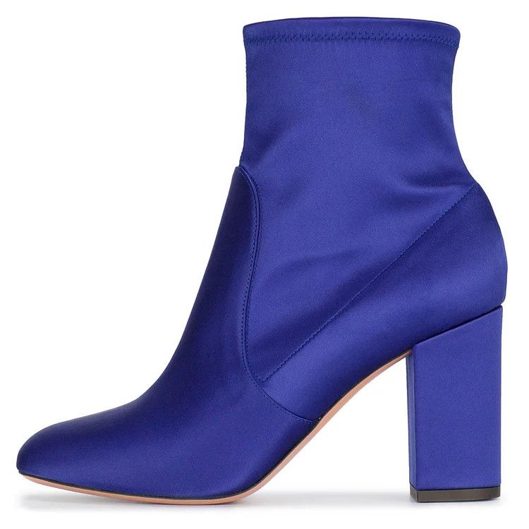 Aquazzura o1srvl11e1024 Boot in Blue Size US 8 / IT 38 - 4 Thumbnail
