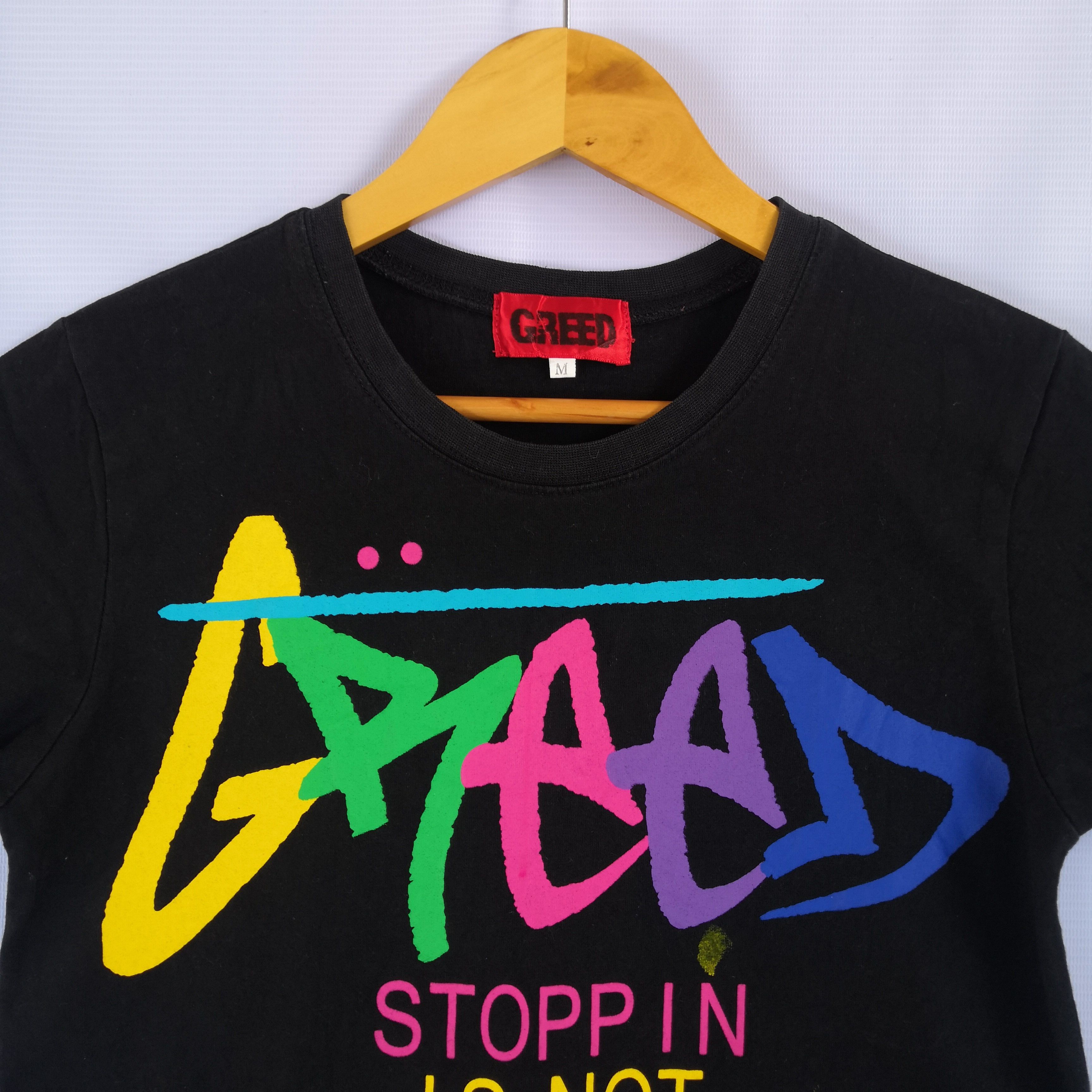 Japanese Brand Y2K Greed alike Stussy T-Shirt Japanese Stussy Font Tee Size US S / EU 44-46 / 1 - 3 Thumbnail