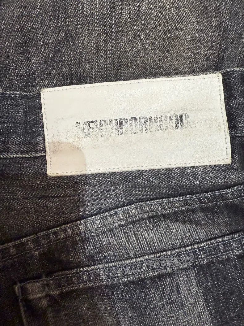 Neighborhood size L Heavyweight Basic Washed Denim Long Pa