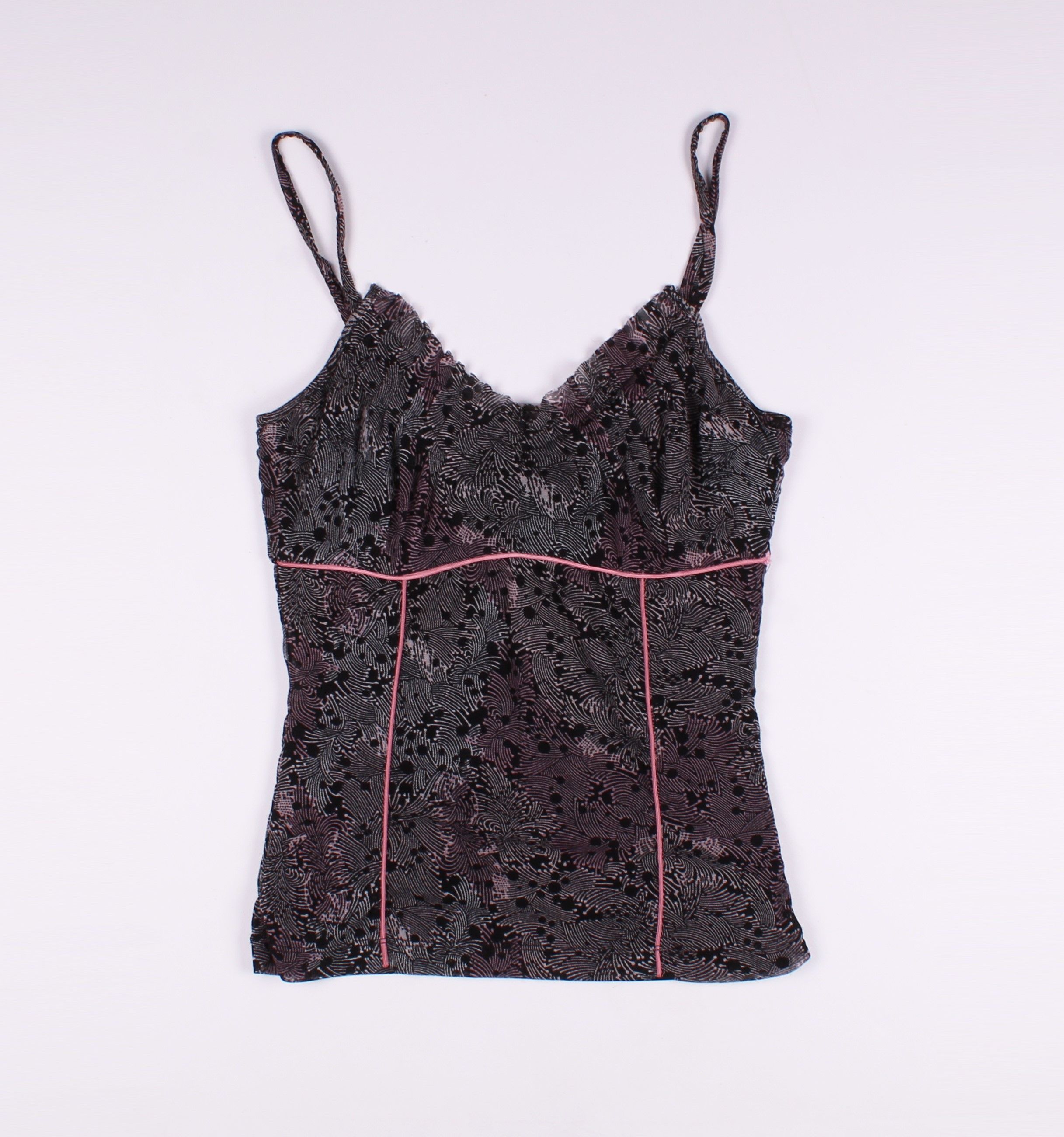 Mexx × Vintage Mexx Vintage Y2K Mesh Cami Top Size M / US 6-8 / IT 42-44 - 4 Thumbnail