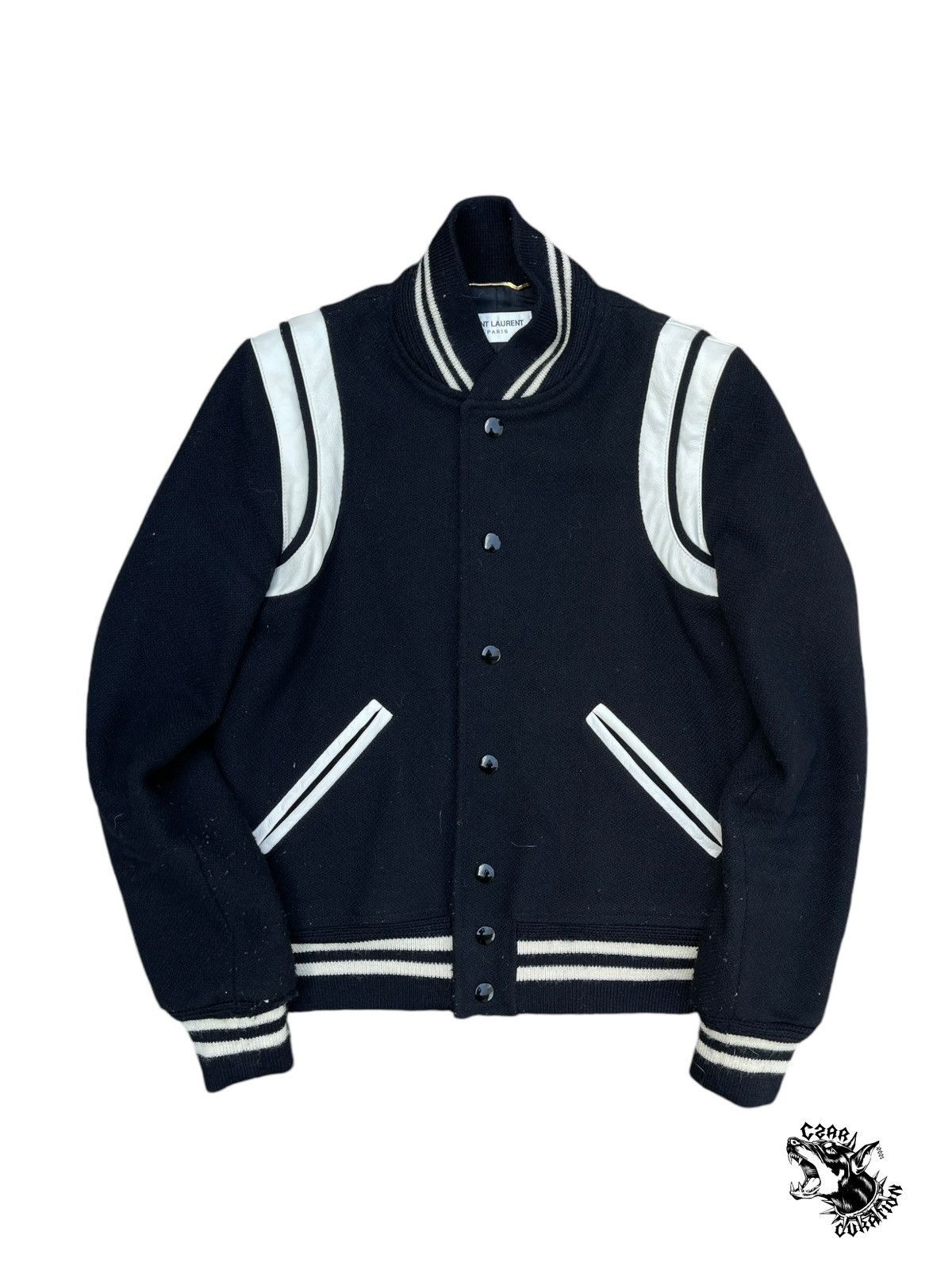 希少 SAINT LAURENT PARIS / Teddy Jacket Saint Laurent Paris AW15 Stud Teddy Jacket – FyouGrails
