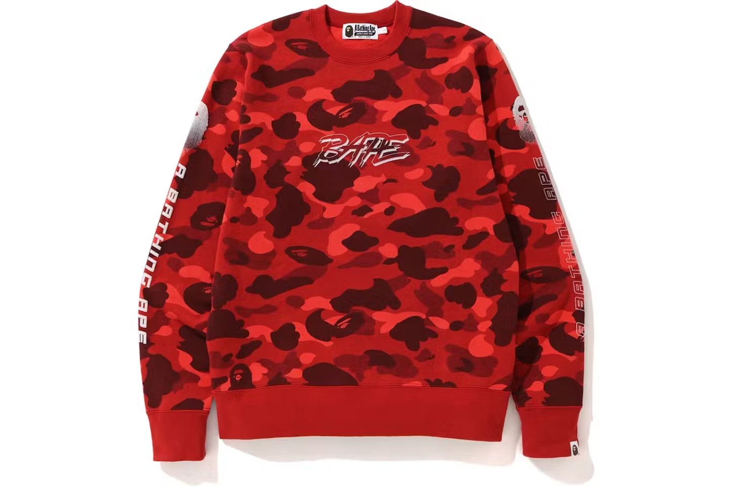 Bape Color Camo Bape Crewneck Size US XL / EU 56 / 4 - 5 Thumbnail