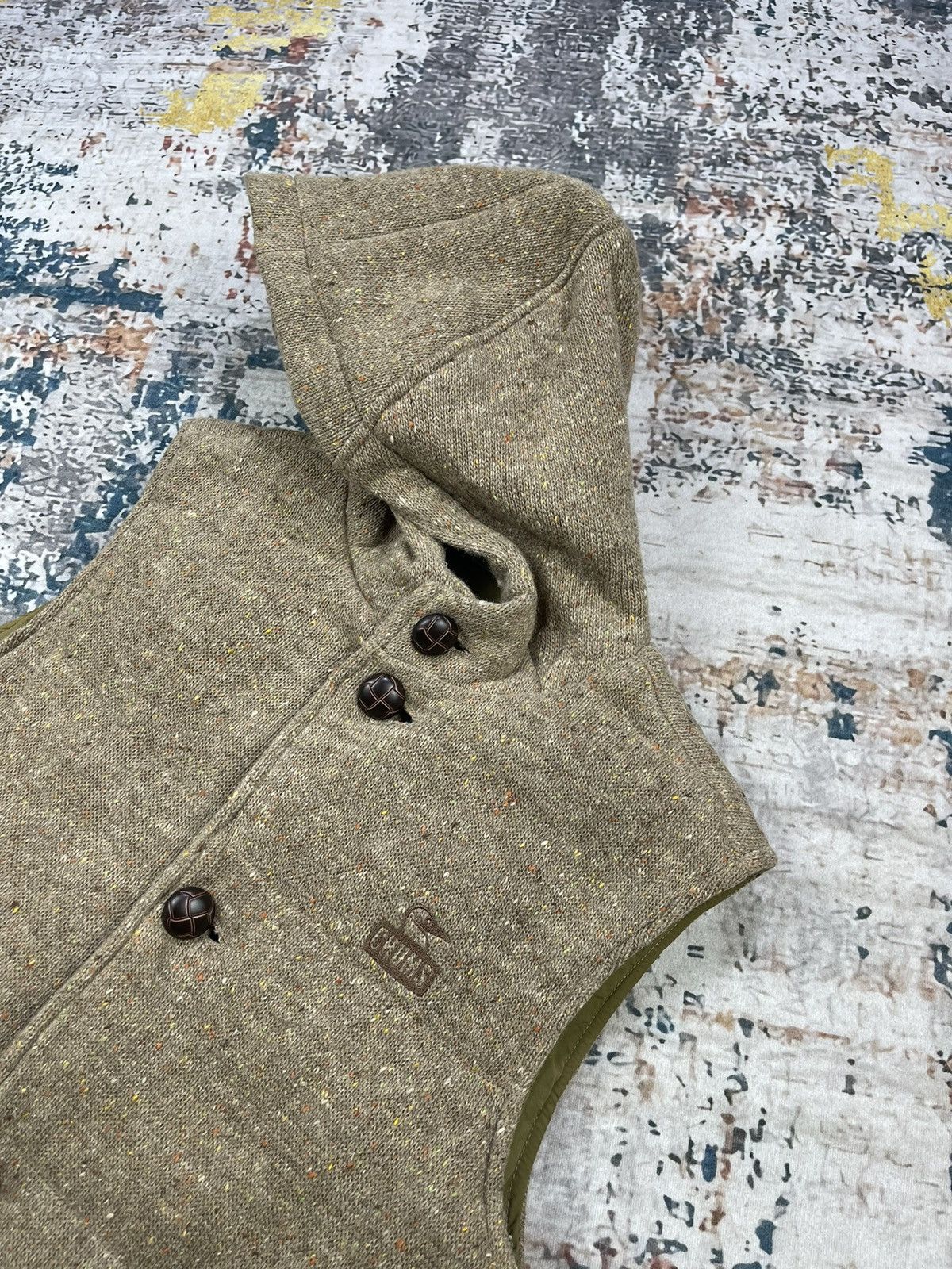Chums Vintage Chums Hello Wear Button Up Hooded Vest Size US S / EU 44-46 / 1 - 2 Thumbnail