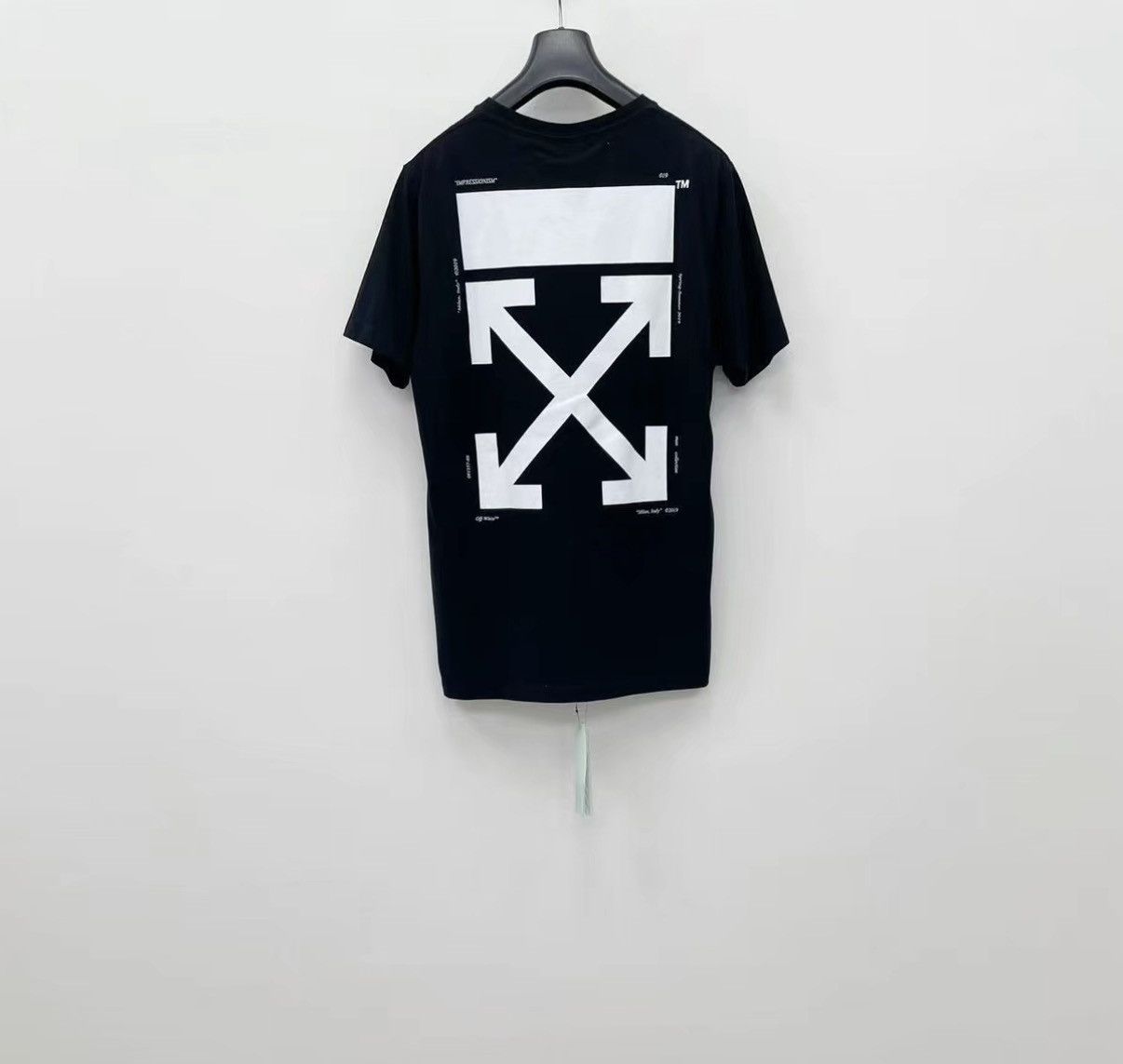Off-White OFF-WHITE 100% Cotton Short Sleeve T-shirt J30 Size US M / EU 48-50 / 2 - 4 Thumbnail