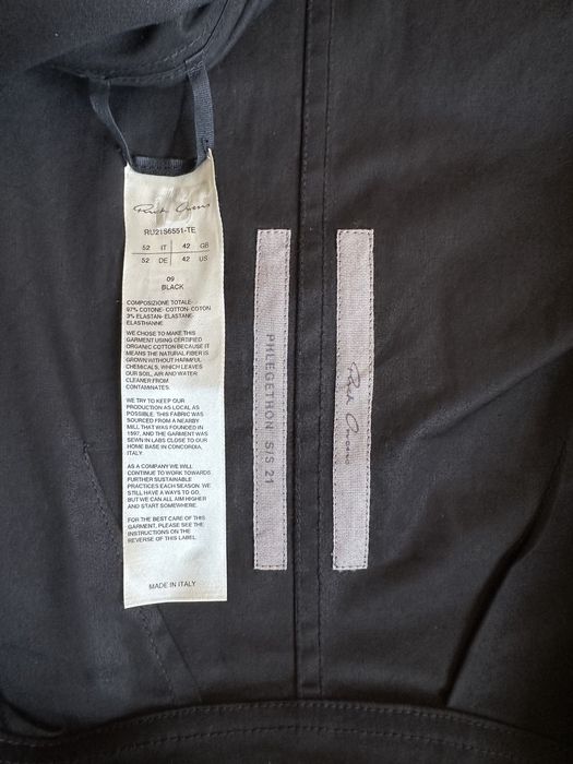 Rick Owens Rick Owens Phlegethon Gary Flightsuit | Grailed