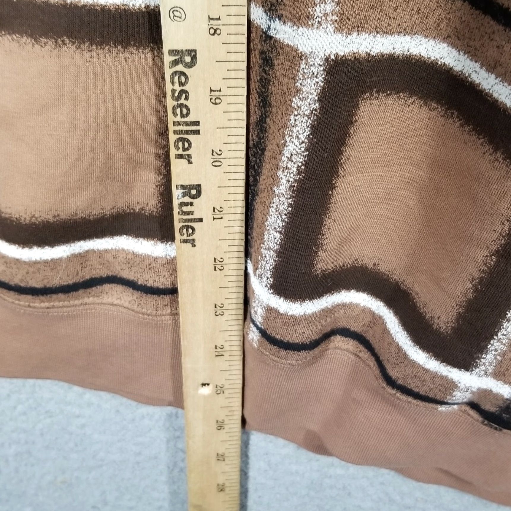 Jordan Brand VINTAGE Jordan Crewneck Sweatshirt Women's S Pullover Fleece Brown Plaid 90s Basketball Size S / US 4 / IT 40 - 5 Thumbnail