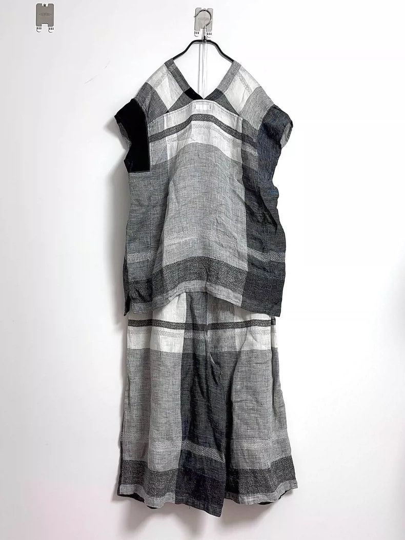 Issey Miyake issey miyake Flower and Tree World Checkered Set 2505-Nexta Size L / US 10 / IT 46 - 2 Thumbnail