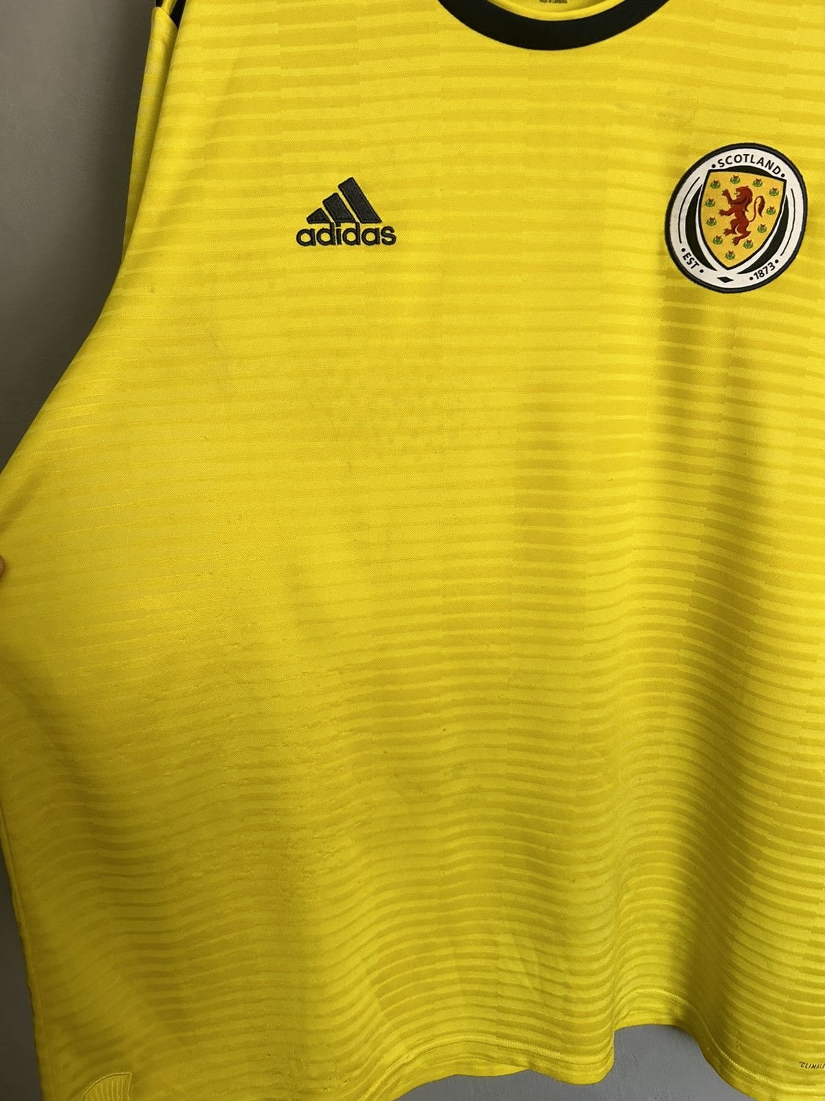 Adidas Scotland Jersey 2017 2019 Away Shirt Adidas Size US XXL / EU 58 / 5 - 3 Thumbnail