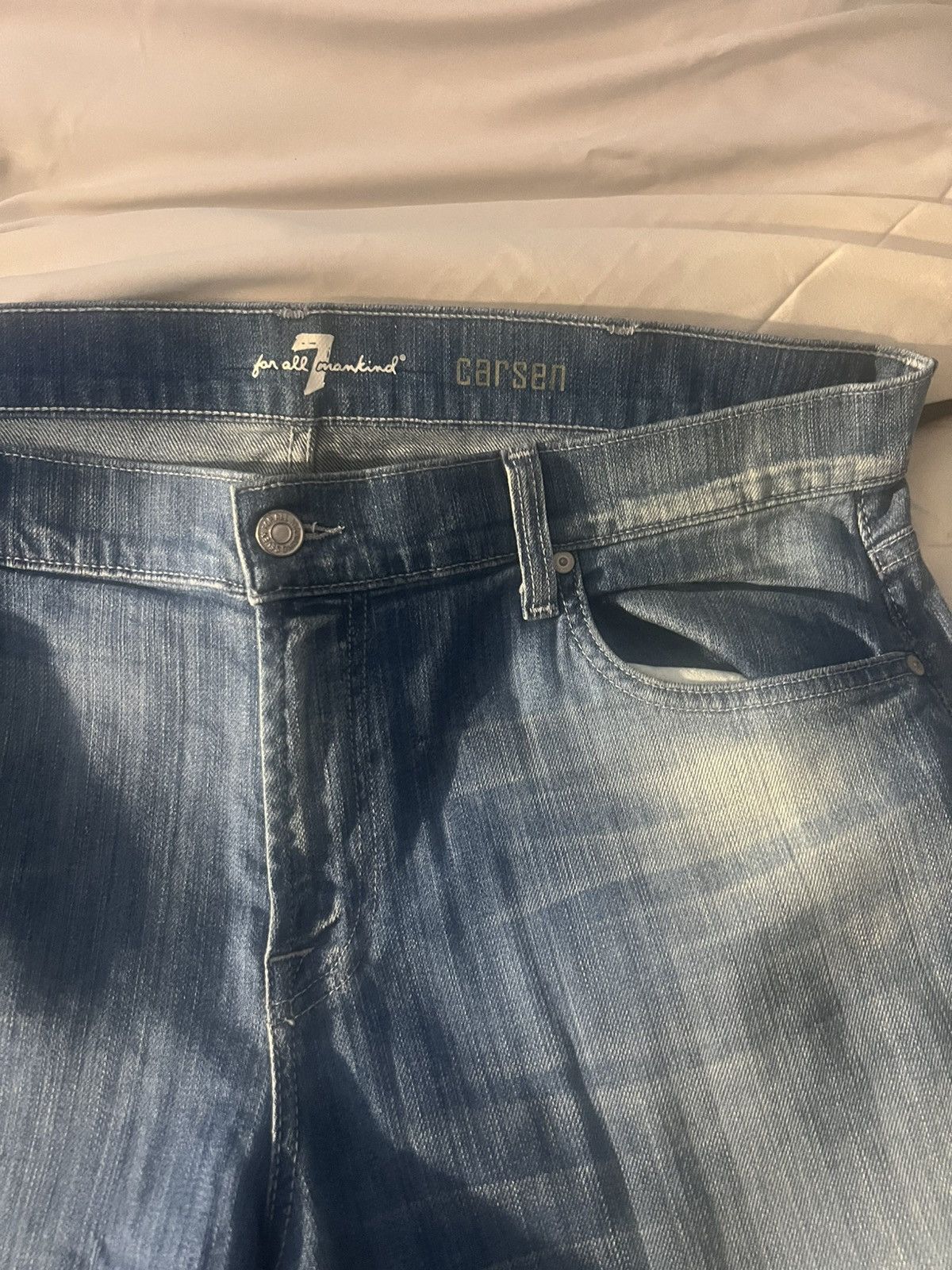 Seven 7 Seven for all Mankind 38x34 light blue denim Size US 38 / EU 54 - 7 Thumbnail