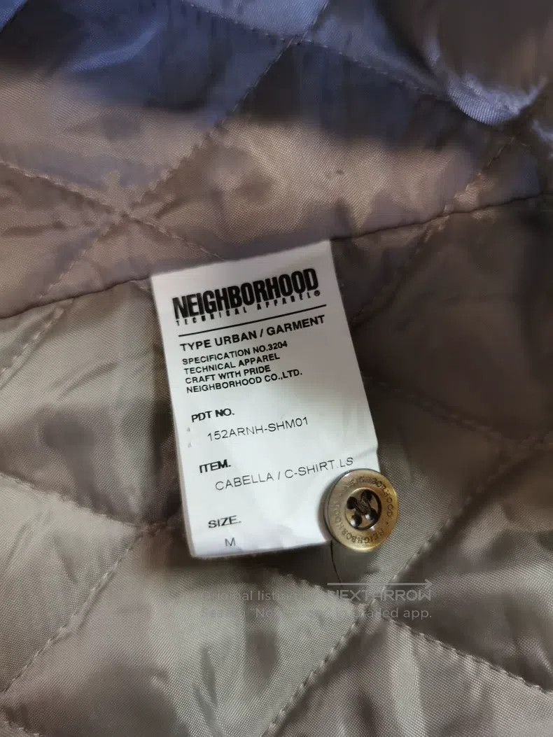 Neighborhood Neighborhood Flannel Shirt with Fleece Lining Size M Size US M / EU 48-50 / 2 - 7 Thumbnail