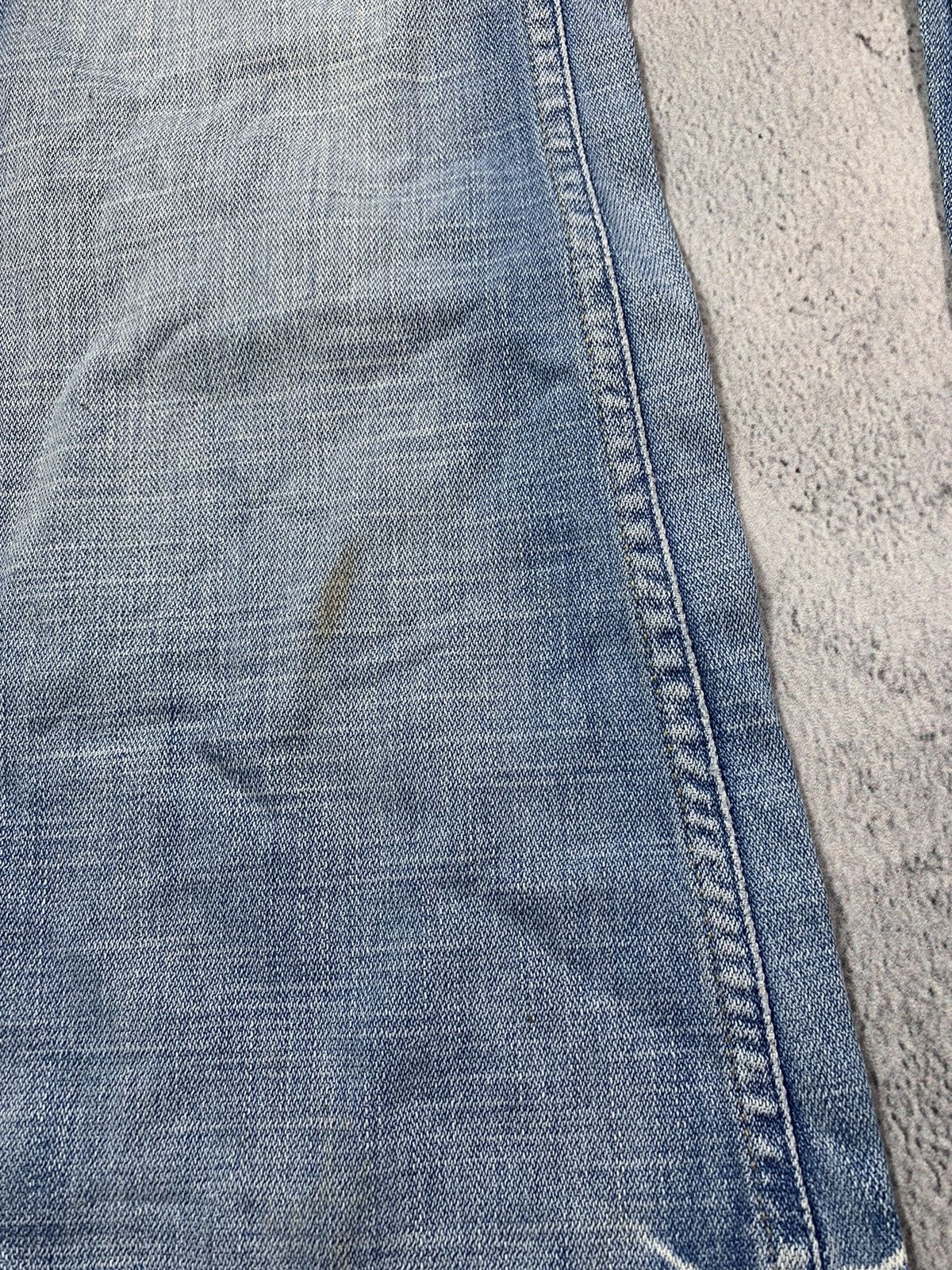 Japanese Brand × Vintage Vintage Y2K Japanese faded flared denim jeans size 30 Size 30" / US 8 / IT 44 - 6 Thumbnail