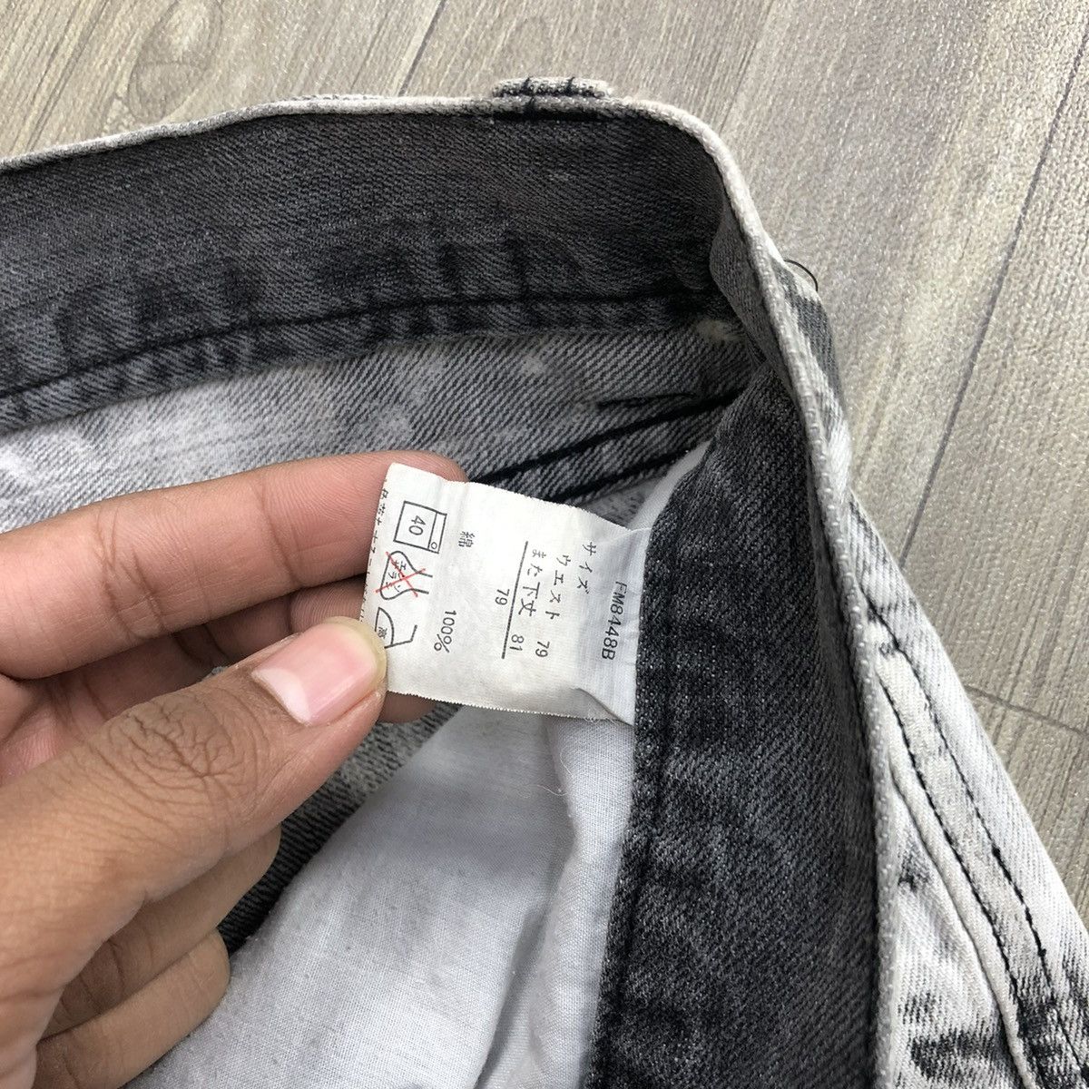 Tornado Mart 2000s Tornado Mart Style Bleached Punk Distressed Jeans Size US 34 / EU 50 - 8 Thumbnail