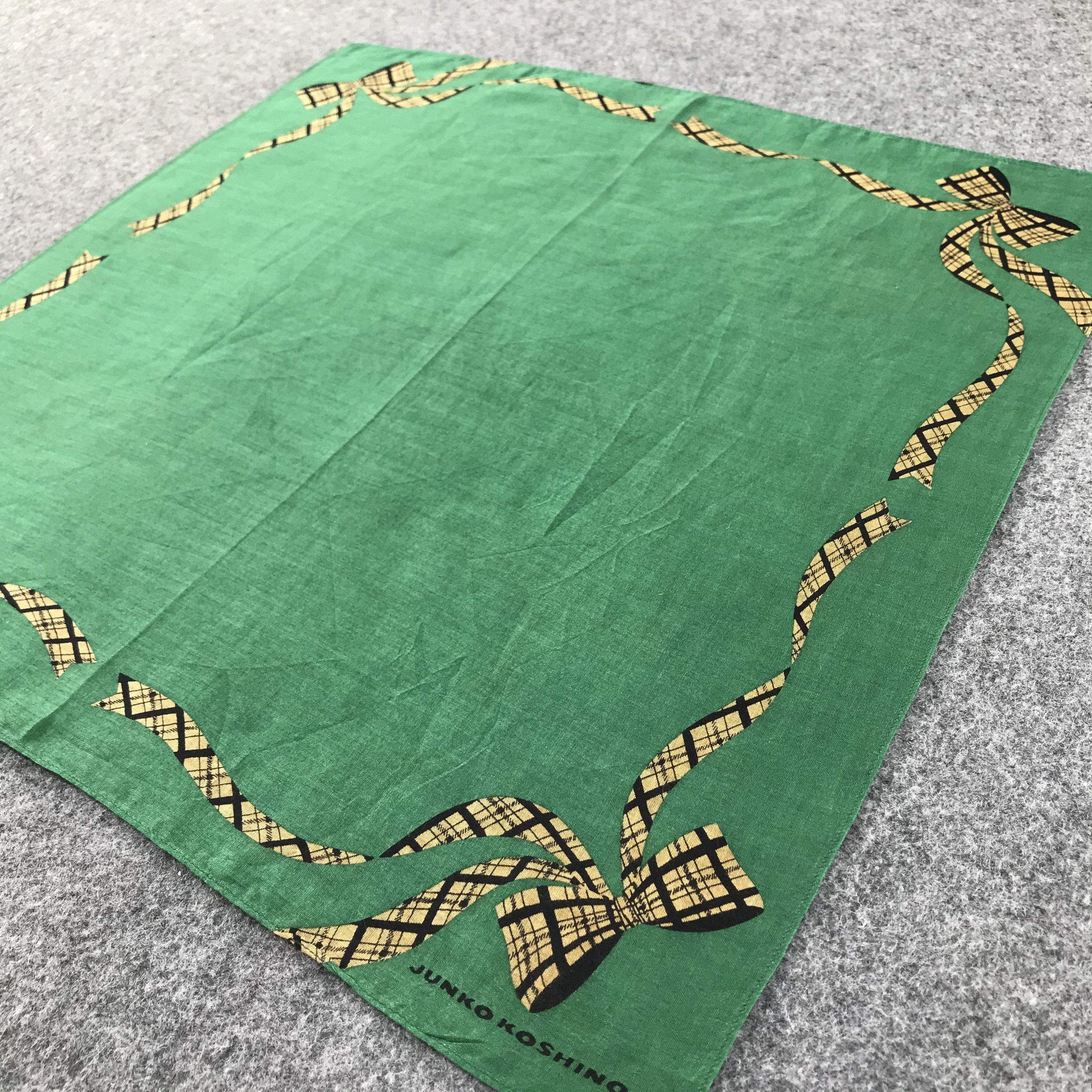 Japanese Brand × Mr. Junko × Vintage Junko Koshino Handkerchief Neckerchief Bandana H271 Size ONE SIZE - 5 Thumbnail