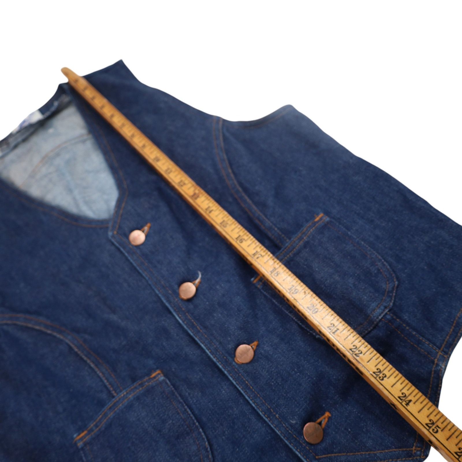 Vintage × Wrangler Vintage Wrangler Honda Motorcycle Patches Denim Vest Size US M / EU 48-50 / 2 - 8 Thumbnail