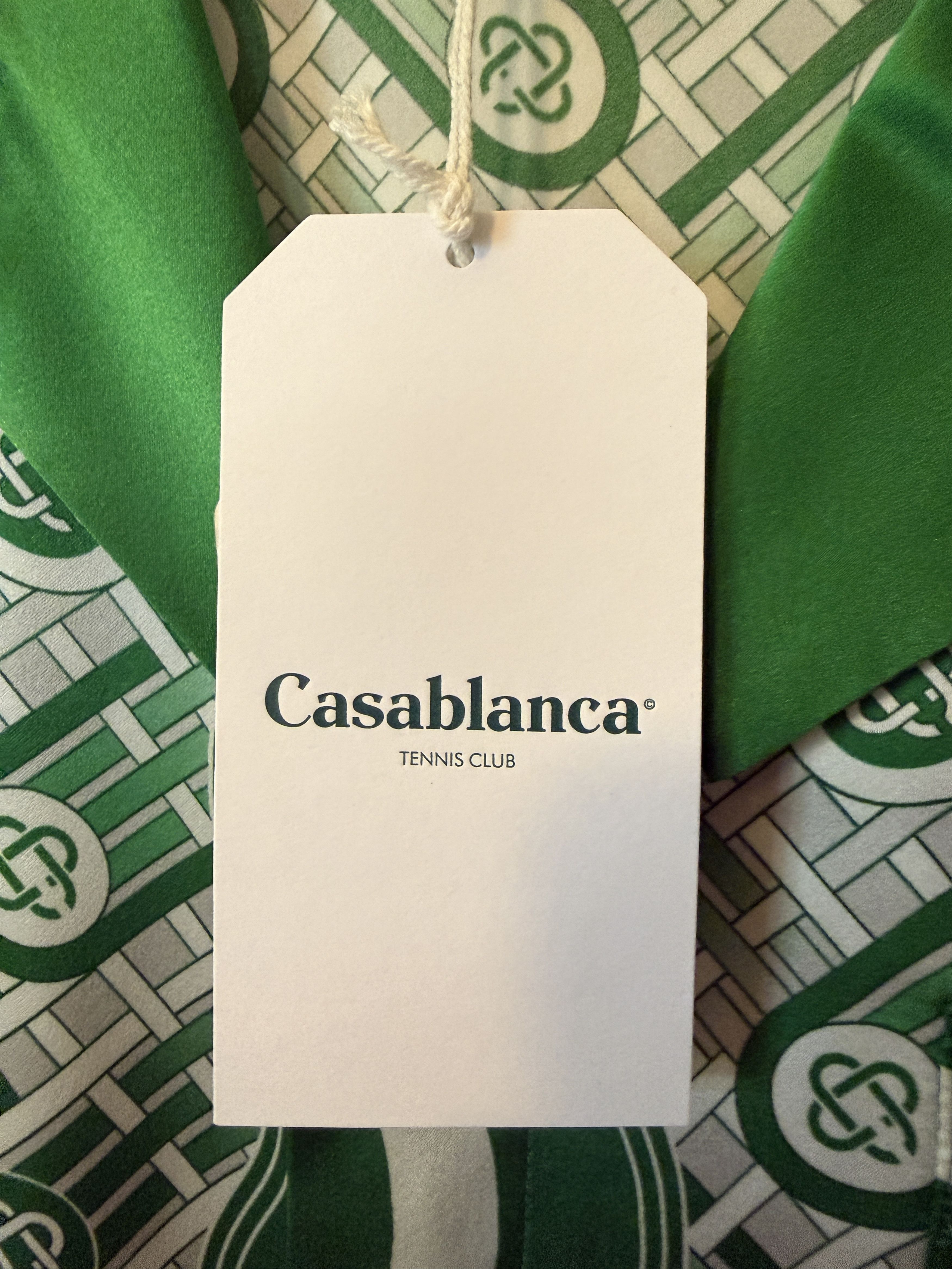 Casablanca Ping Pong Short Sleeve Silk Shirt Size US L / EU 52-54 / 3 - 8 Thumbnail