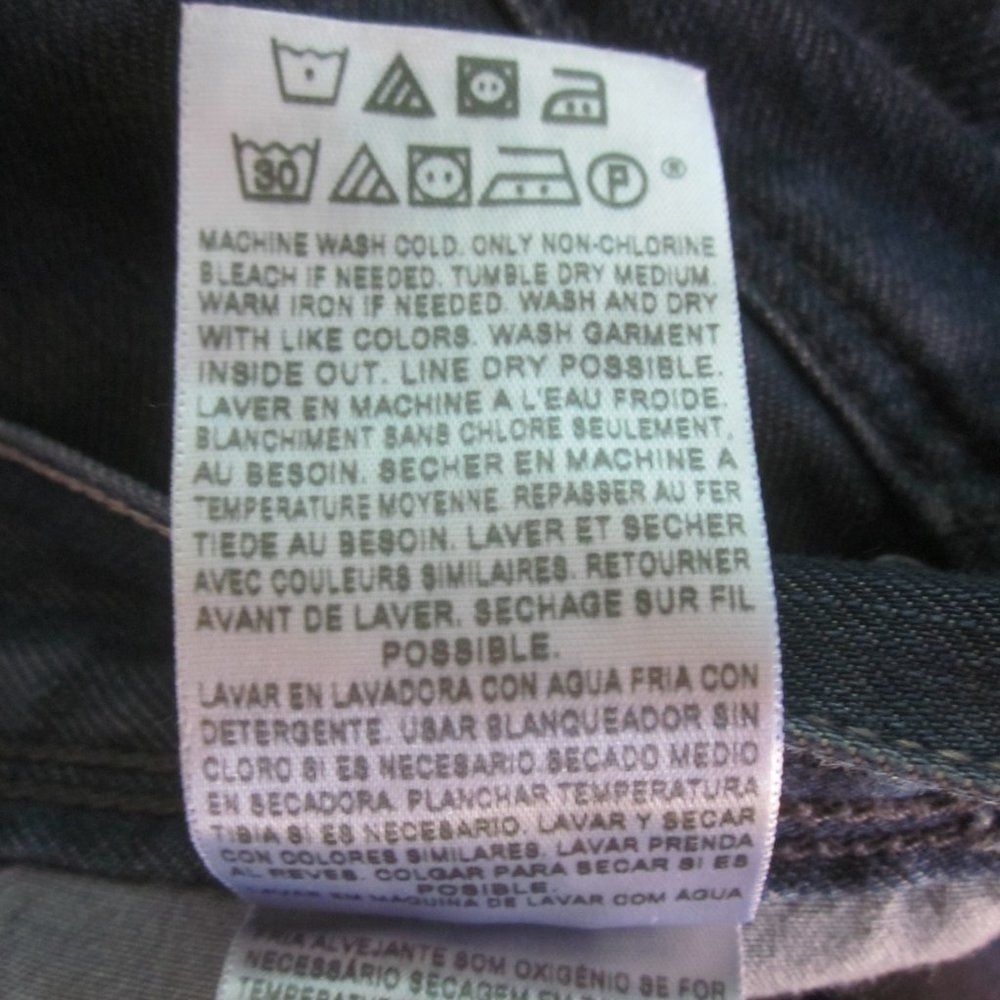 Levi's Levis 514 Slim Straight 30 X 30 Button Fly - Leather Trim o Size US 30 / EU 46 - 14 Thumbnail