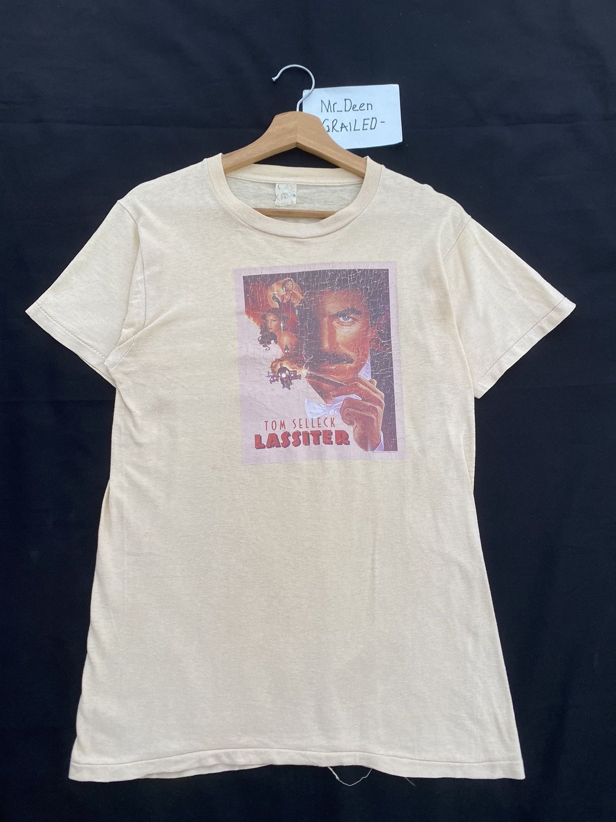 Vintage Vtg 80s Tom Selleck Lassiter “The Magnificent Thief “ Tee Size US S / EU 44-46 / 1 - 5 Thumbnail