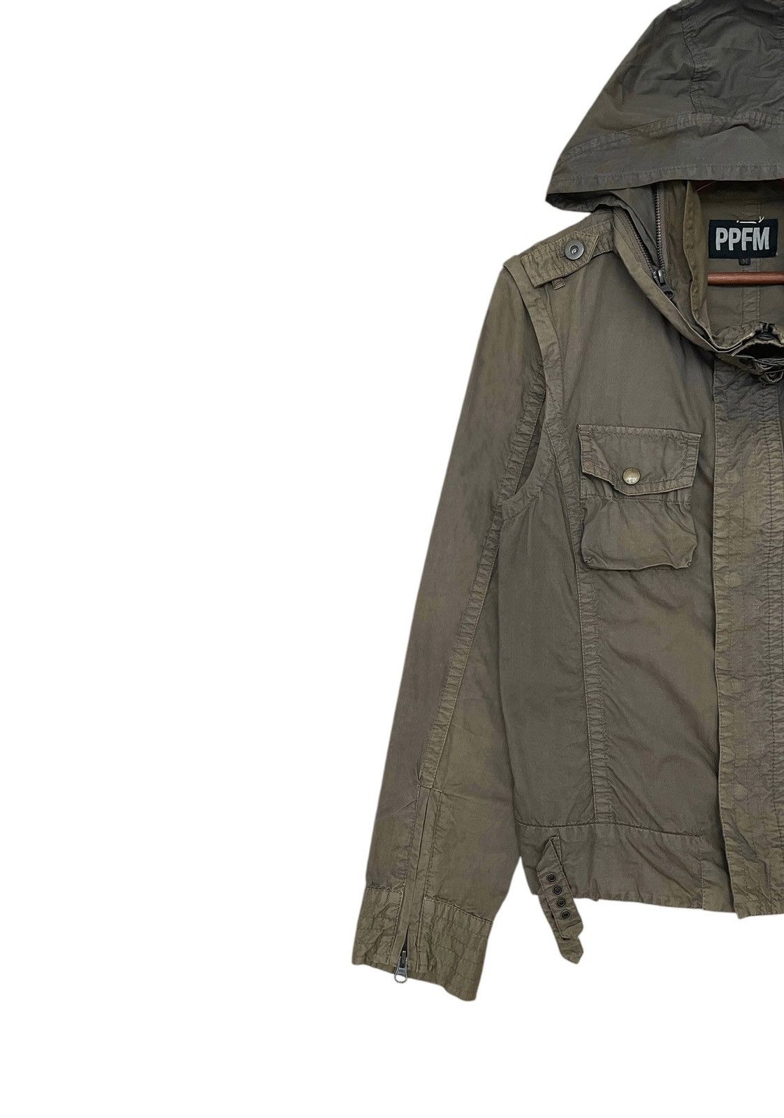 PPFM Vintage Japanese Brand PPFM Tactical Jacket 1990s Size US M / EU 48-50 / 2 - 5 Thumbnail