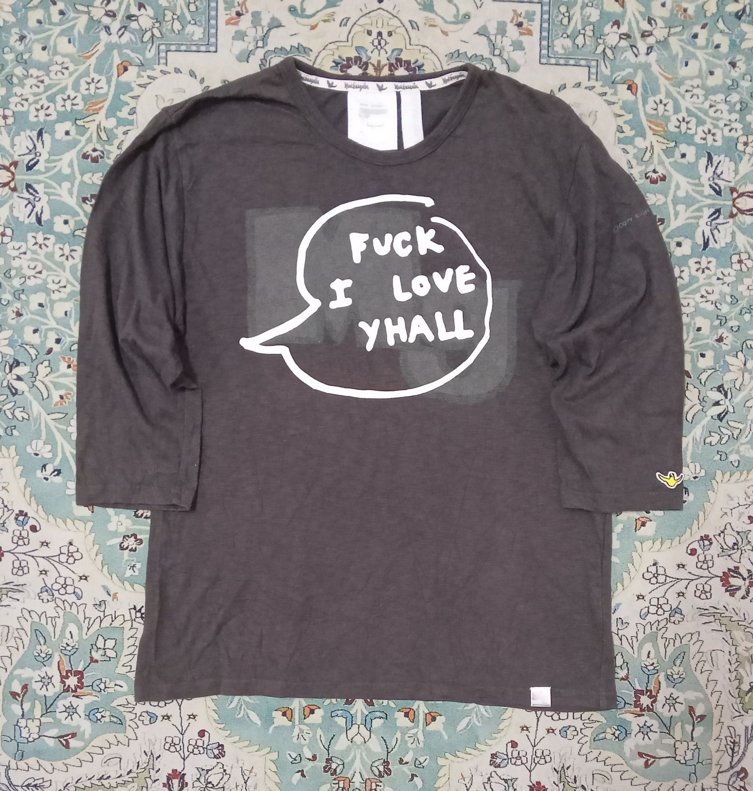 Other Mark Gonzales 3/4 Quarter Sleeve T Shirt Size US M / EU 48-50 / 2 - 1 Thumbnail