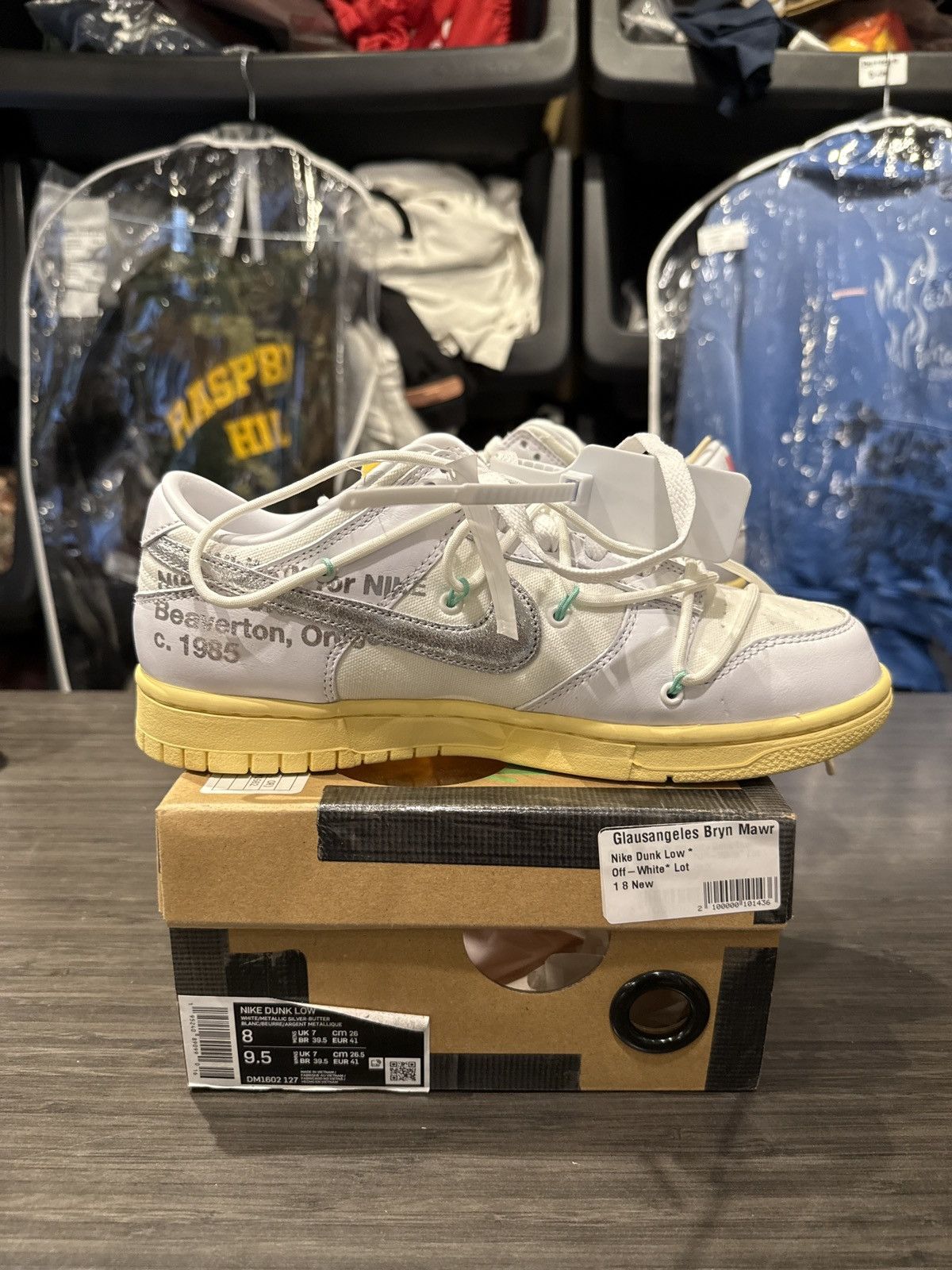 Nike × Off-White Nike x Off White Dunk Lot 1 Size US 8 / EU 41 - 2 Thumbnail