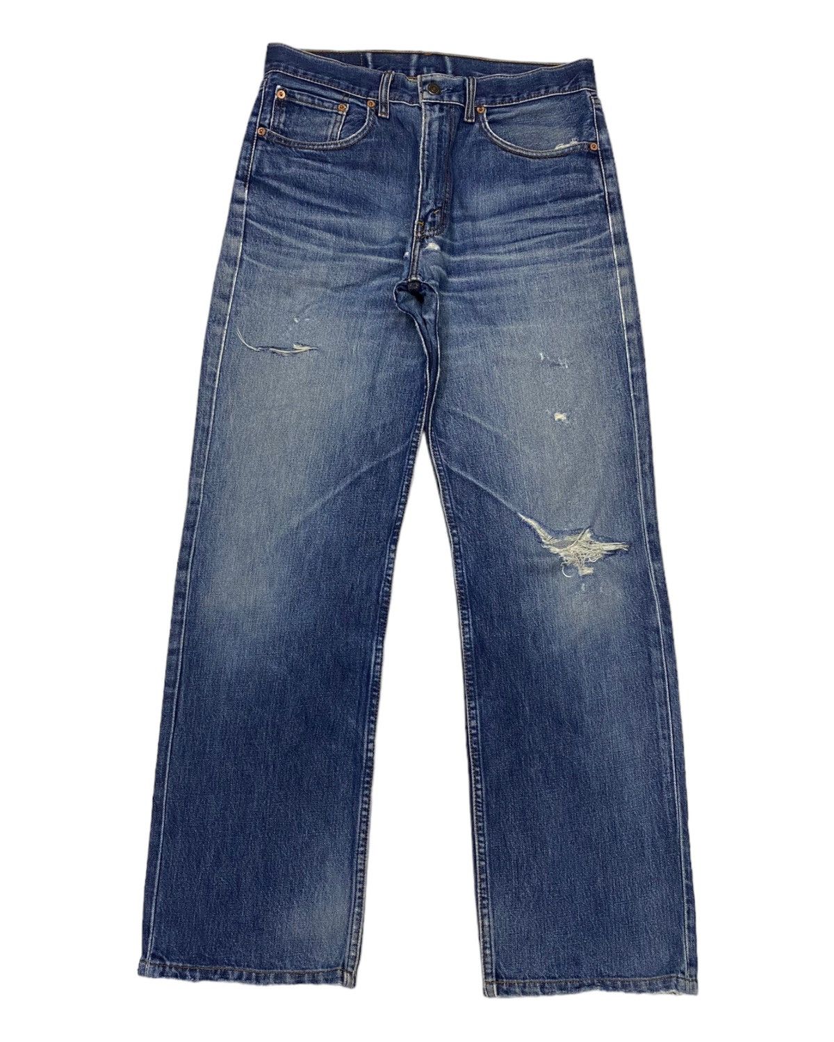 Levi's 🔥VINTAGE LEVIS 508 DISTRESSED DENIM JEANS Size US 33 - 1 Thumbnail