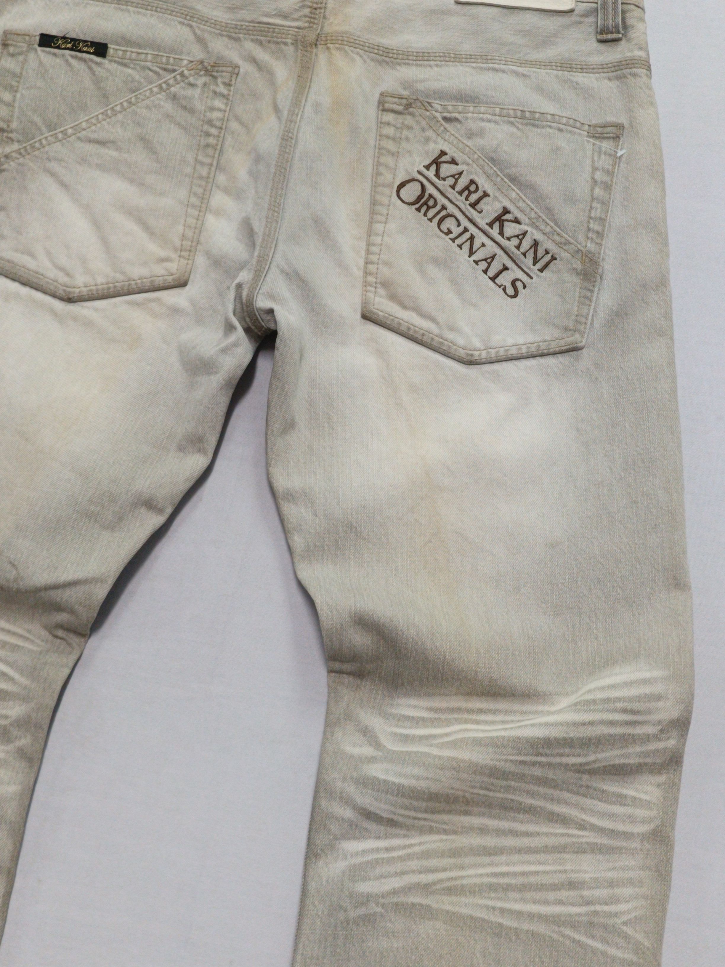 Karl Kani Karl Kani Originals Light Gray Straight Denim Size US 36 / EU 52 - 7 Thumbnail