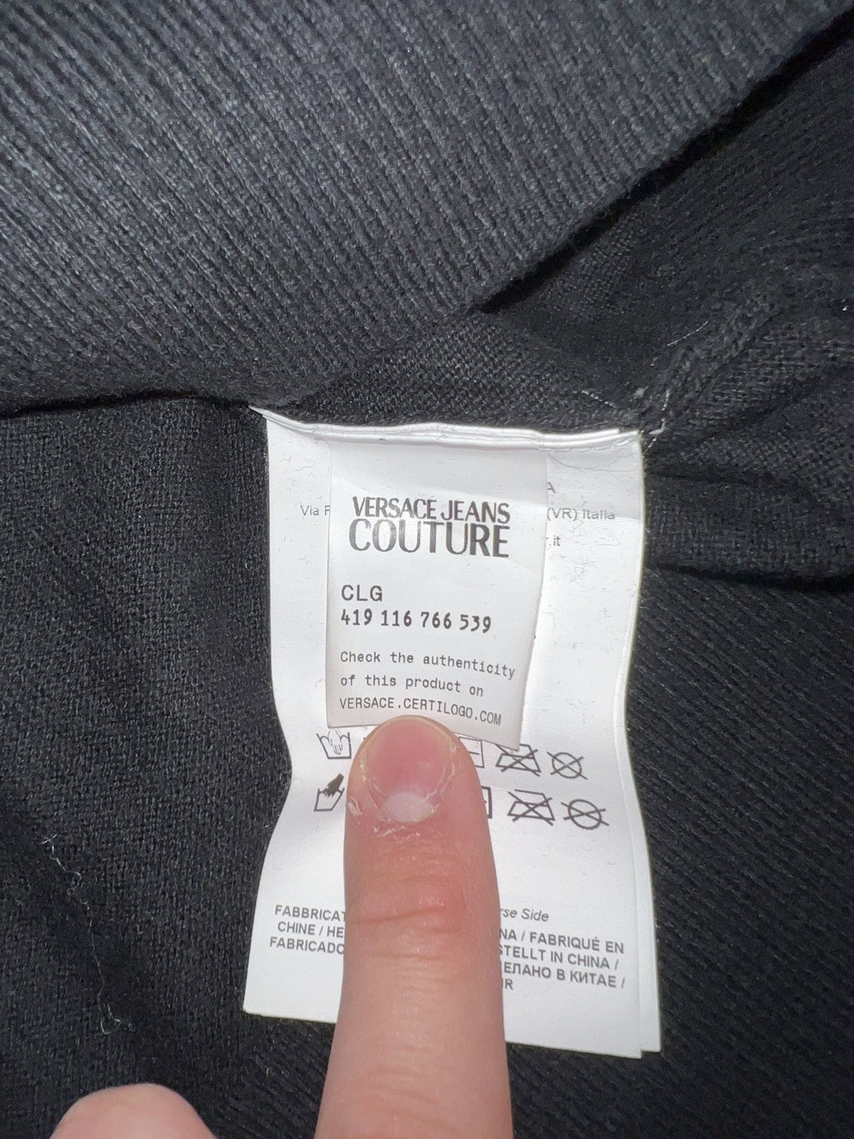 Versace Jeans Couture Versace Jeans Couture Piece Number 1000 Sweater Size US M / EU 48-50 / 2 - 6 Thumbnail