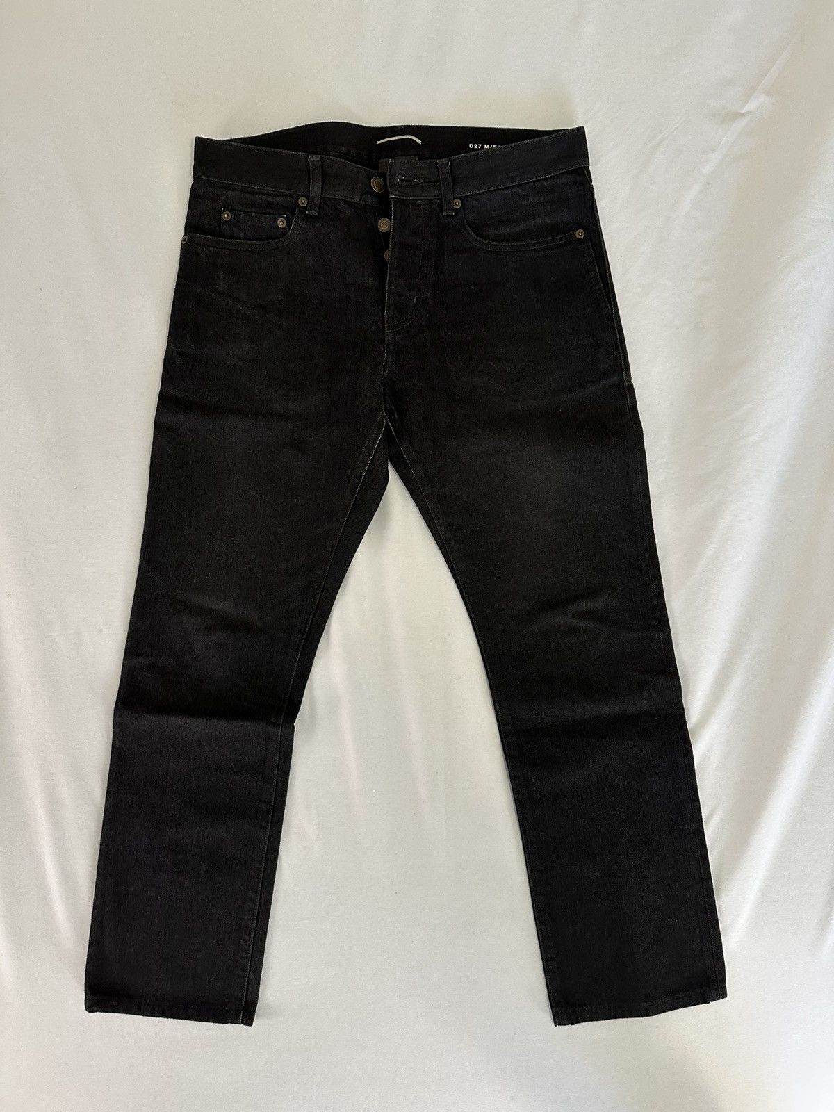 Saint Laurent Paris Saint Laurent Etienne Jeans - Black Size US 30 / EU 46 - 1 Thumbnail