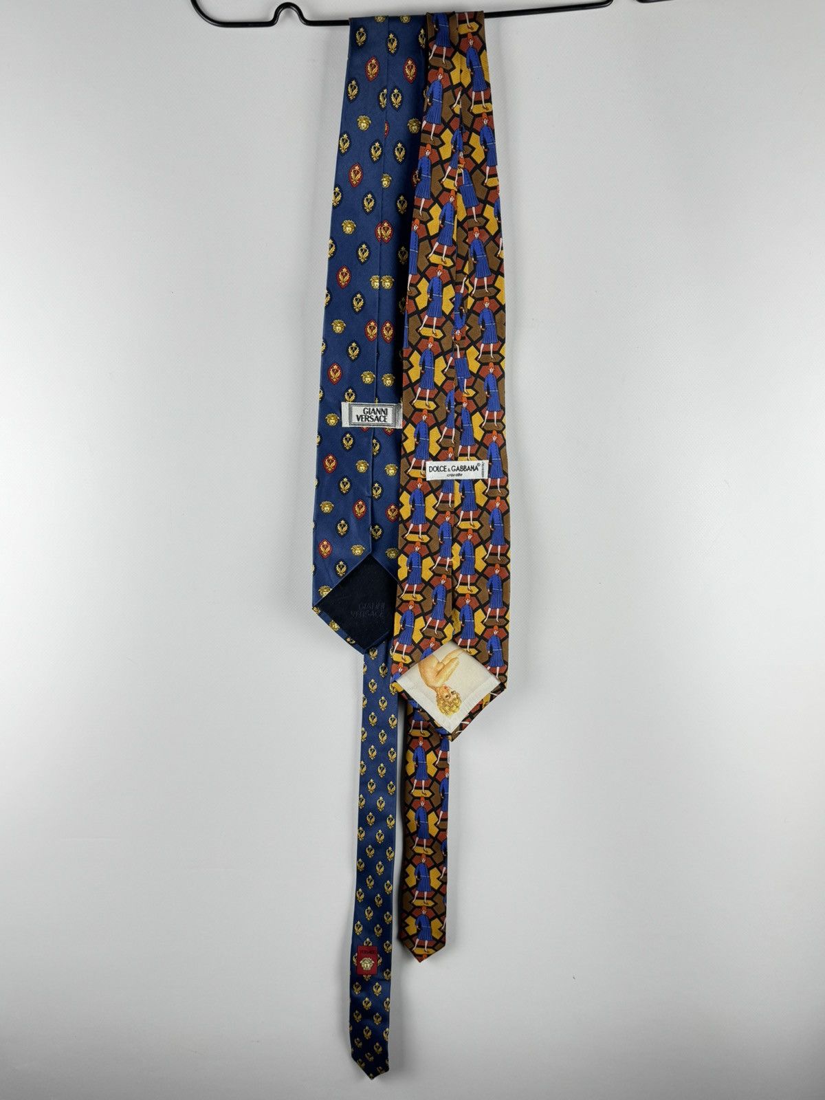 Dolce & Gabbana Two Ties Dolce&Gabbana Tie x Gianni Versace Vintage Size ONE SIZE - 1 Thumbnail