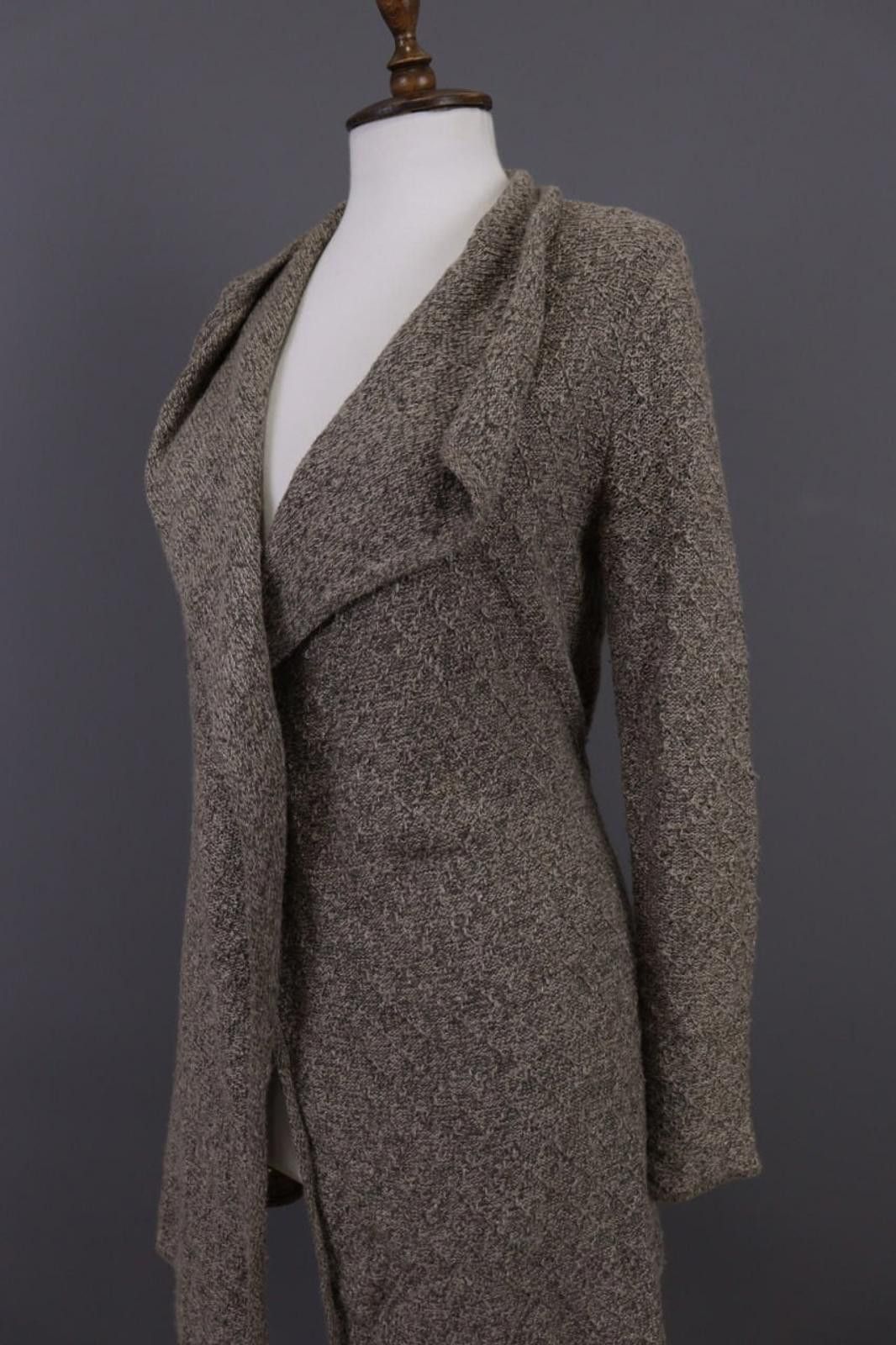 Lauren Ralph Lauren Lauren Ralph Lauren Brown Knitted Belted Coat Jacket Size XS Size XS / US 0-2 / IT 36-38 - 7 Thumbnail