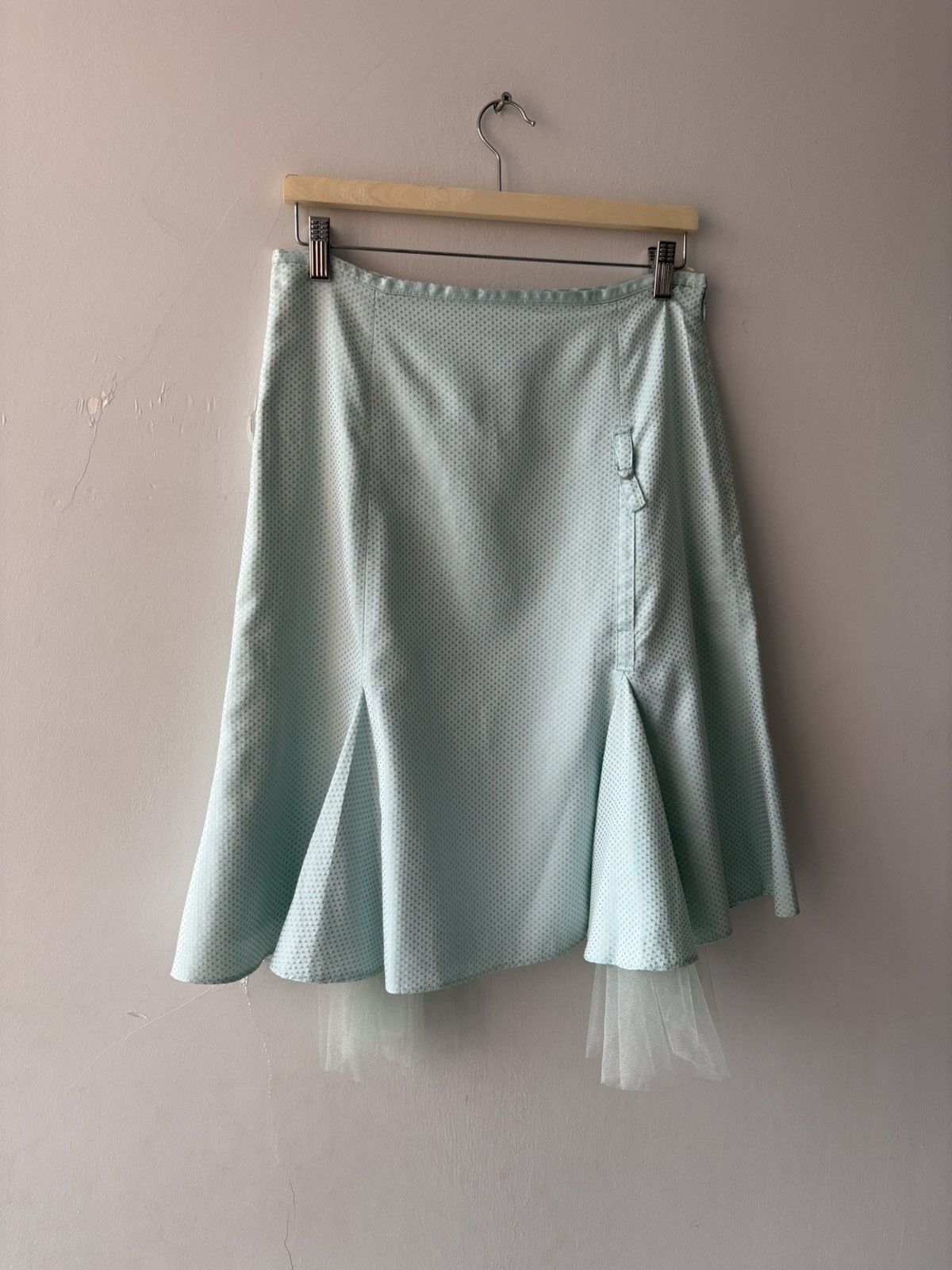 Vintage y2k lux cotton skirt Size 26" / US 2 / IT 38 - 4 Thumbnail