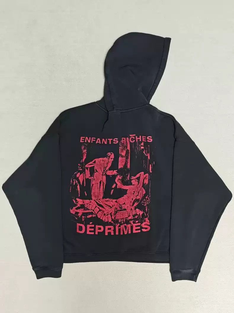 Enfants Riches Deprimes Enfants Riches DeprimesBlack religious figure sweater-2505 Size US M / EU 48-50 / 2 - 3 Thumbnail