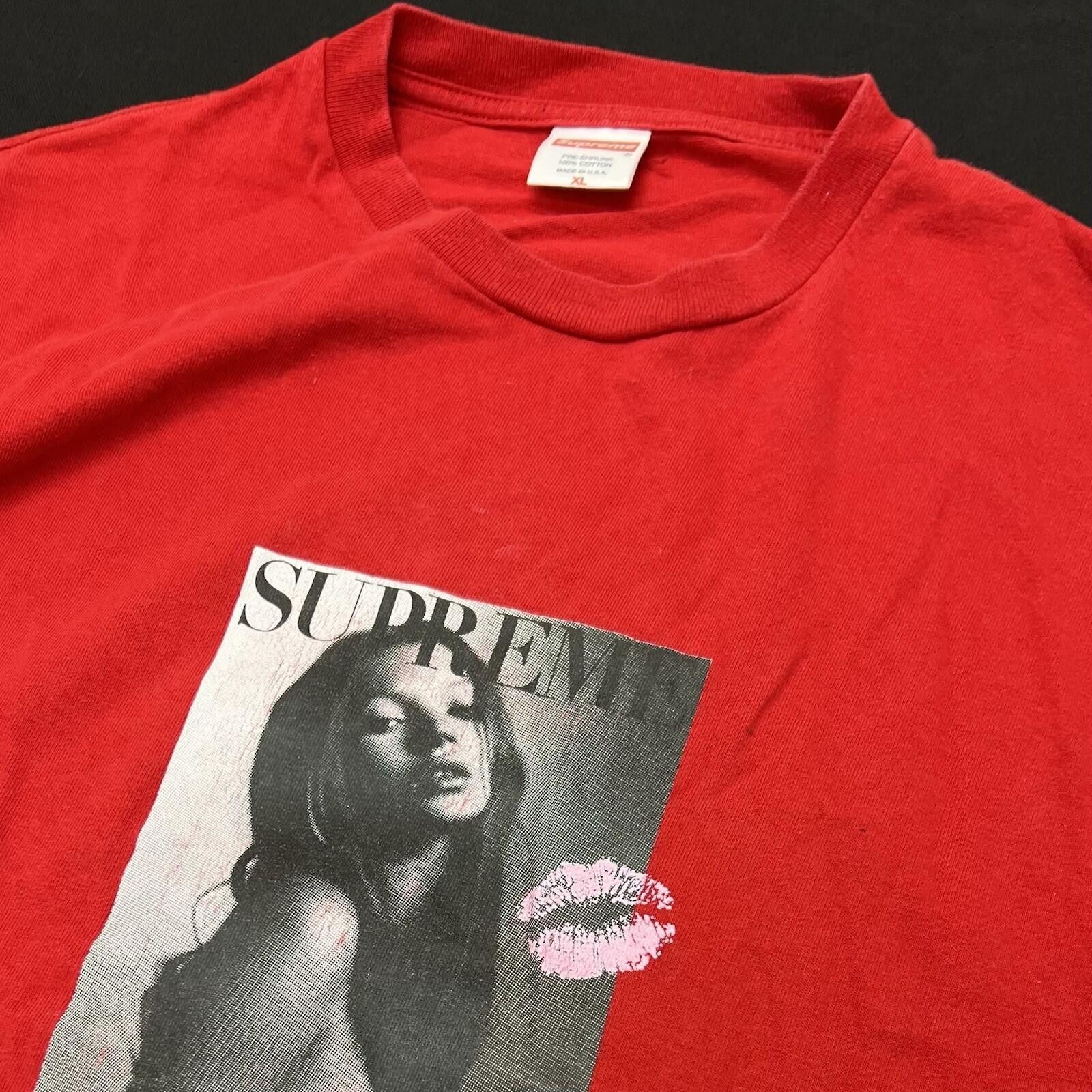 Supreme 2005 Supreme Kate Moss Tee Red XL Size US XL / EU 56 / 4 - 2 Thumbnail