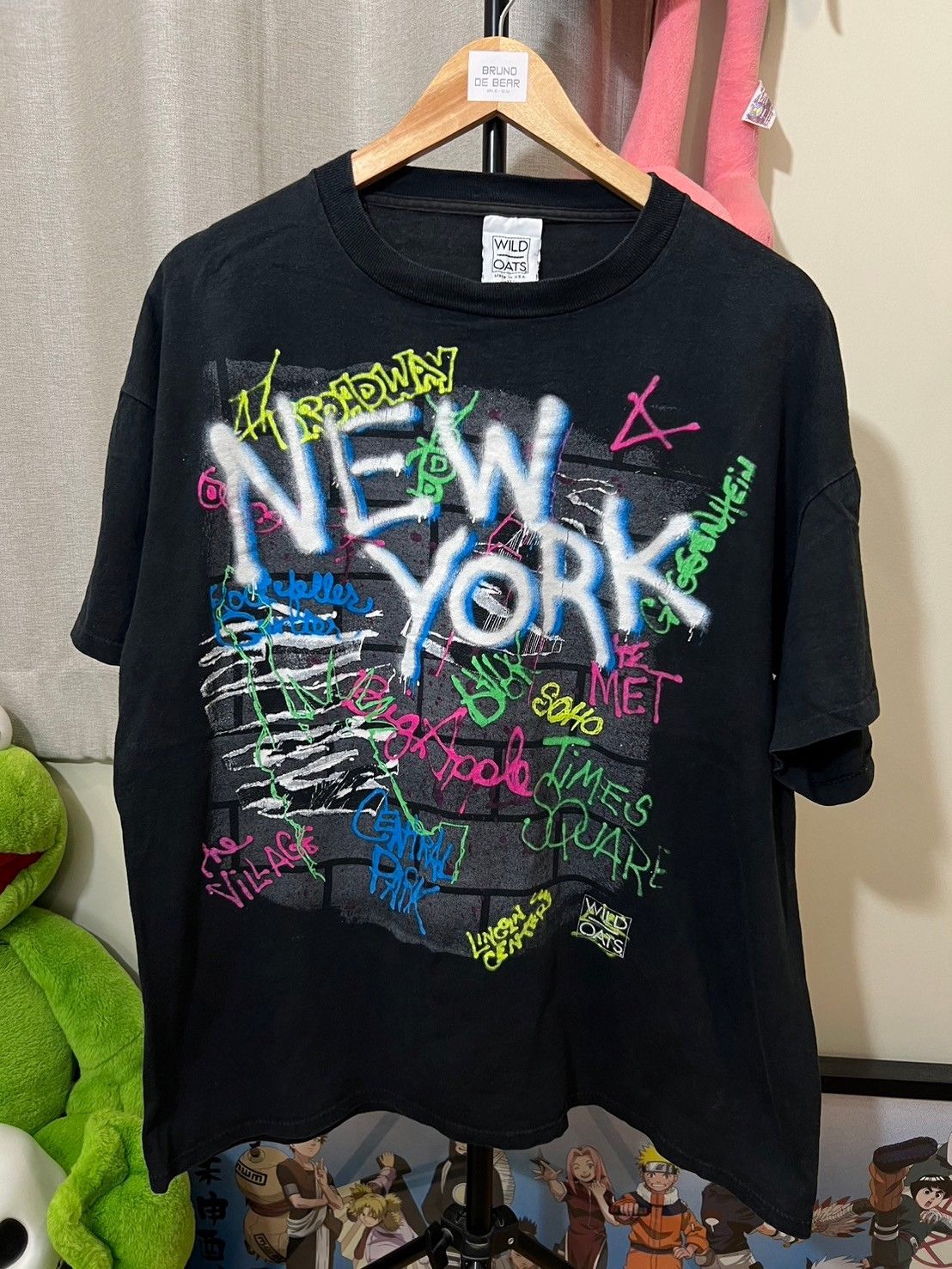 Vintage Vintage 90’s Wild Oats New York Graffiti shirt BN Size US XL / EU 56 / 4 - 2 Thumbnail