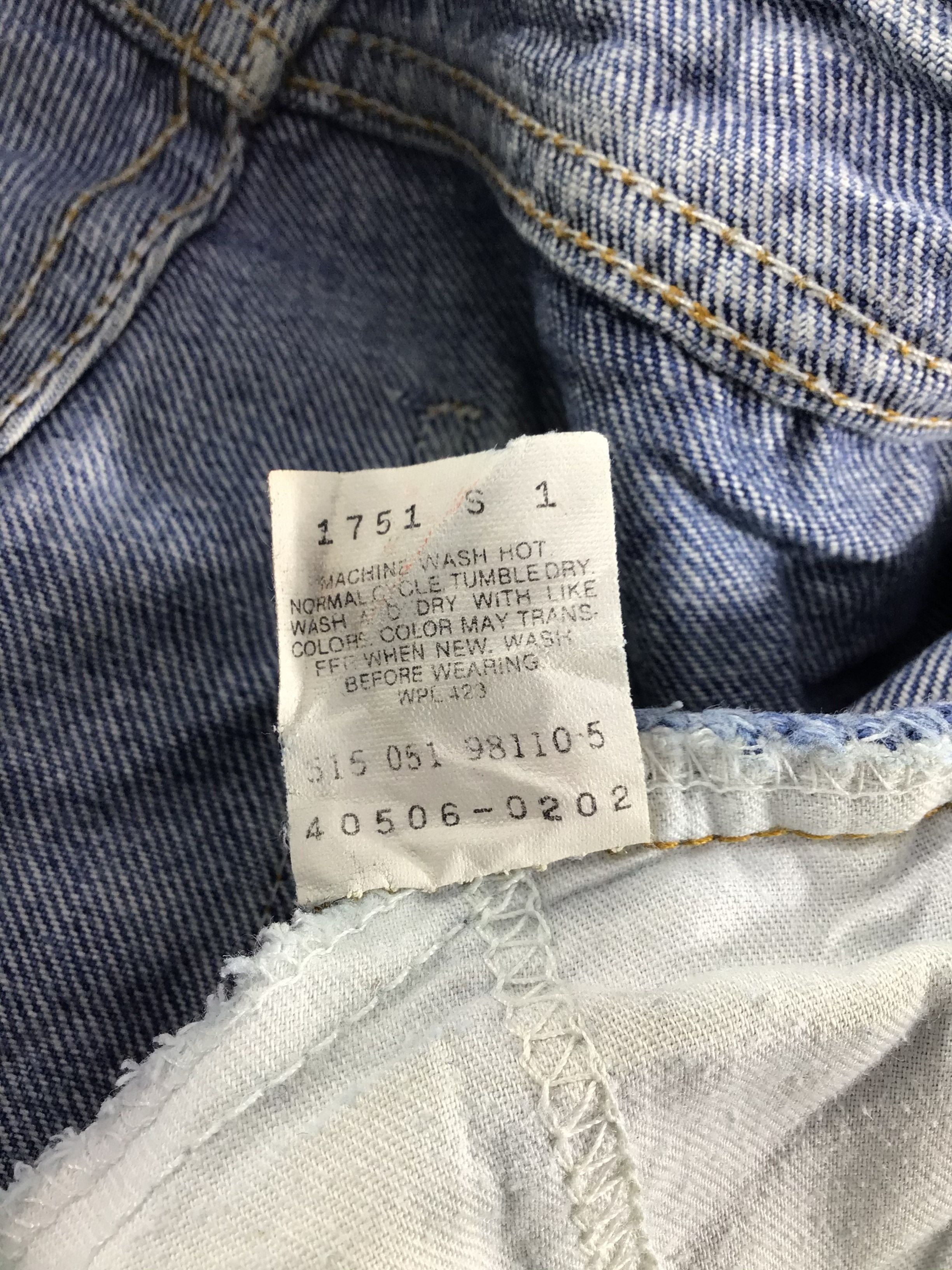 Levi's Vintage 90s Levis 506 Orange Tab Jeans-J397 Size US 29 - 10 Thumbnail