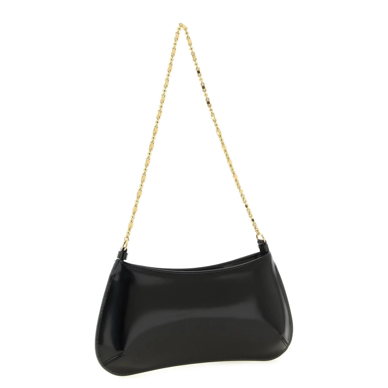 Jacquemus JACQUEMUS Le Petit Bisou Chaîne Black Shoulder Bag New & Aut Size ONE SIZE - 2 Thumbnail