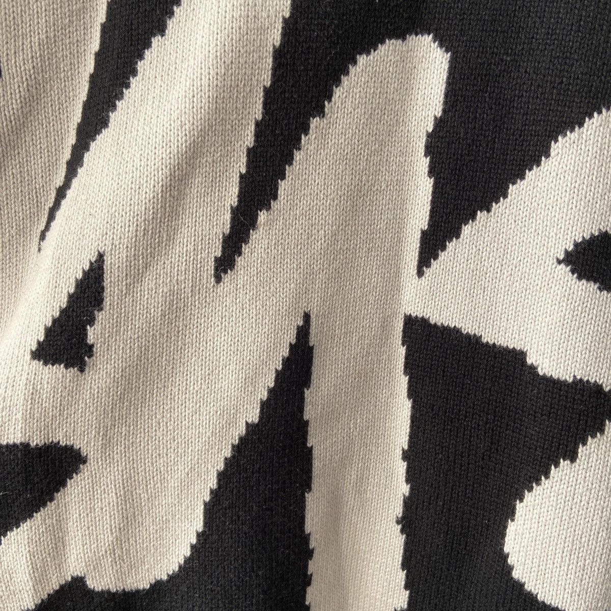 Stussy Rare! STUSSY STOCK KNIT SWEATER - BLACK Size US L / EU 52-54 / 3 - 4 Thumbnail